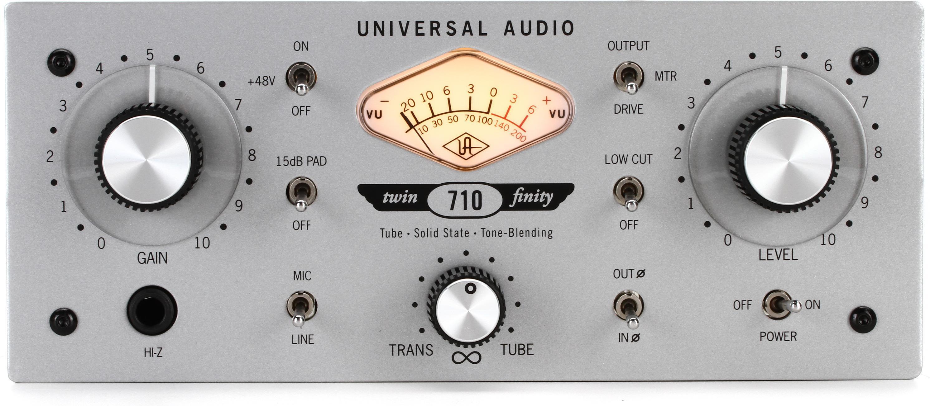 Universal Audio 710 Twin-Finity Microphone Preamp