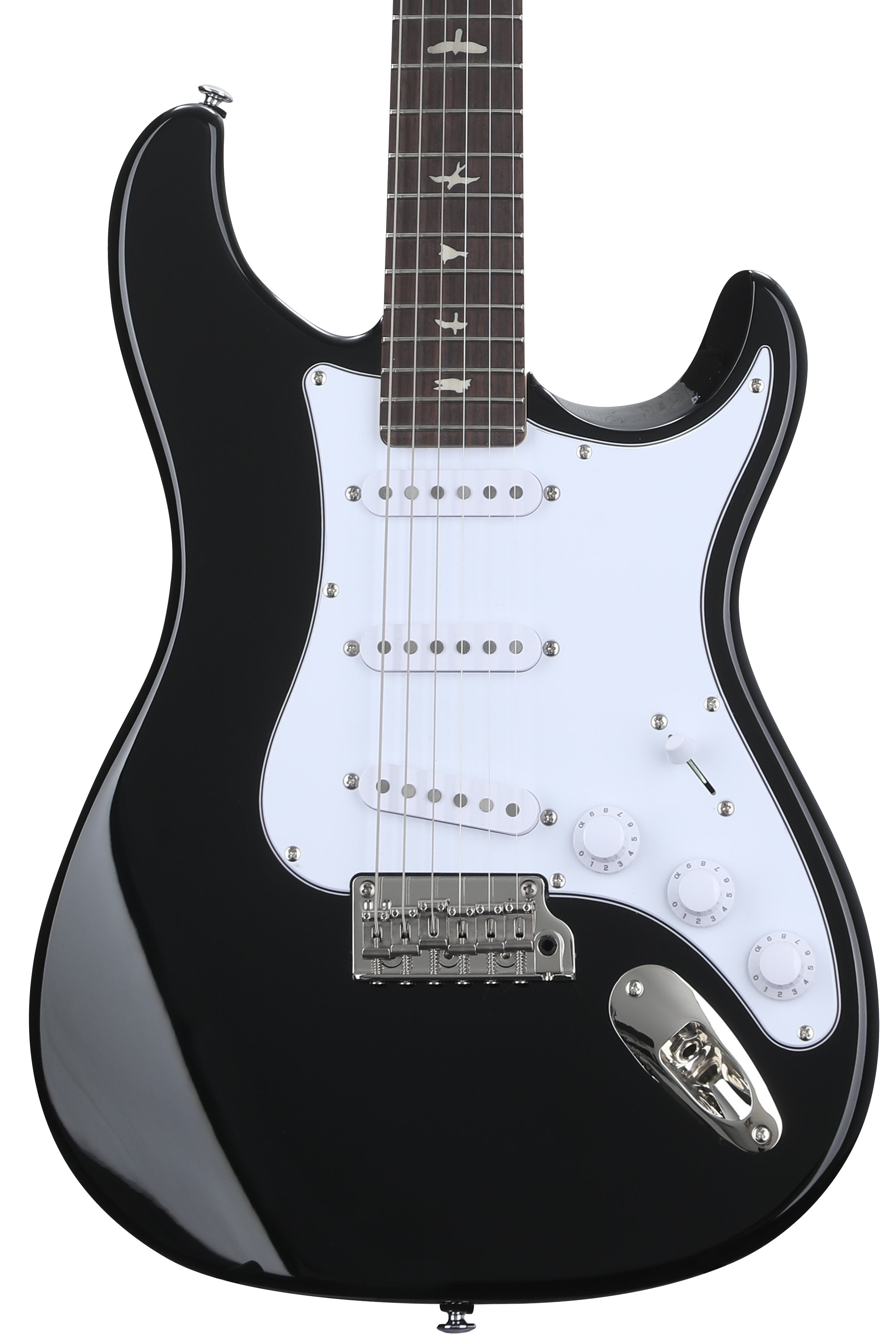 PRS SE Silver Sky Electric Guitar - Piano Black with Rosewood Fingerboard