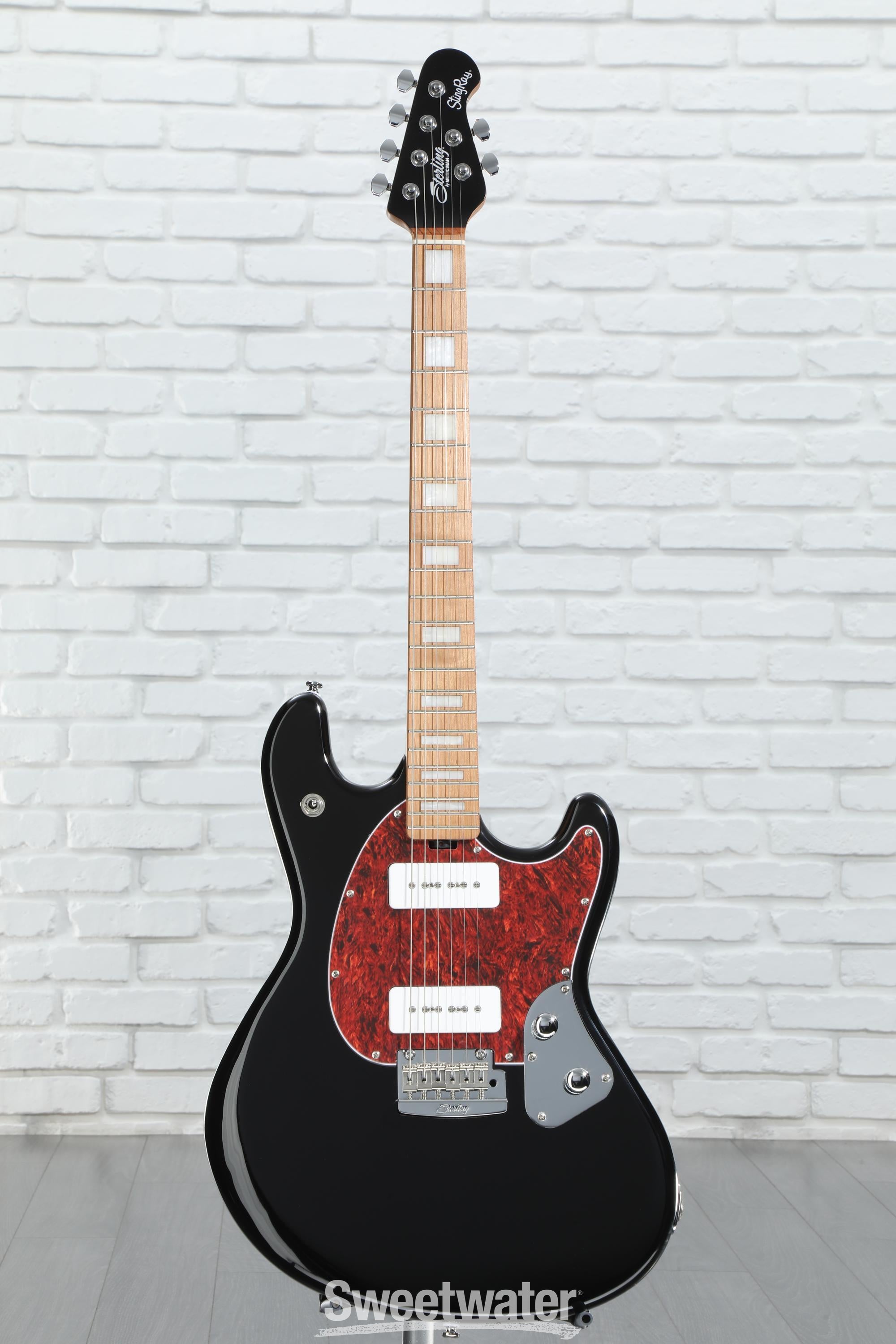 Sterling By Music Man StingRay Plus Electric Guitar - Black