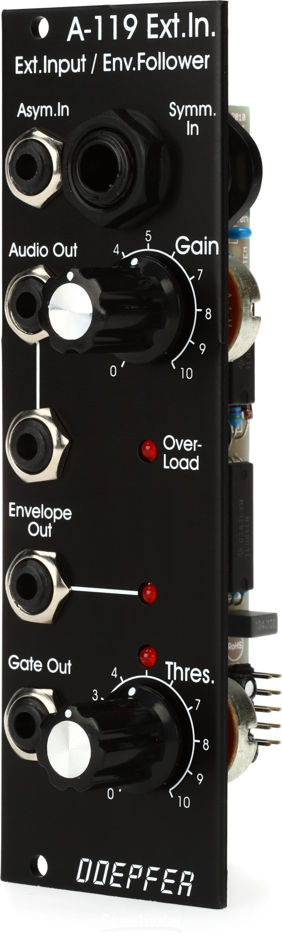 Doepfer A-119 External Input/Envelope Follower Eurorack Module