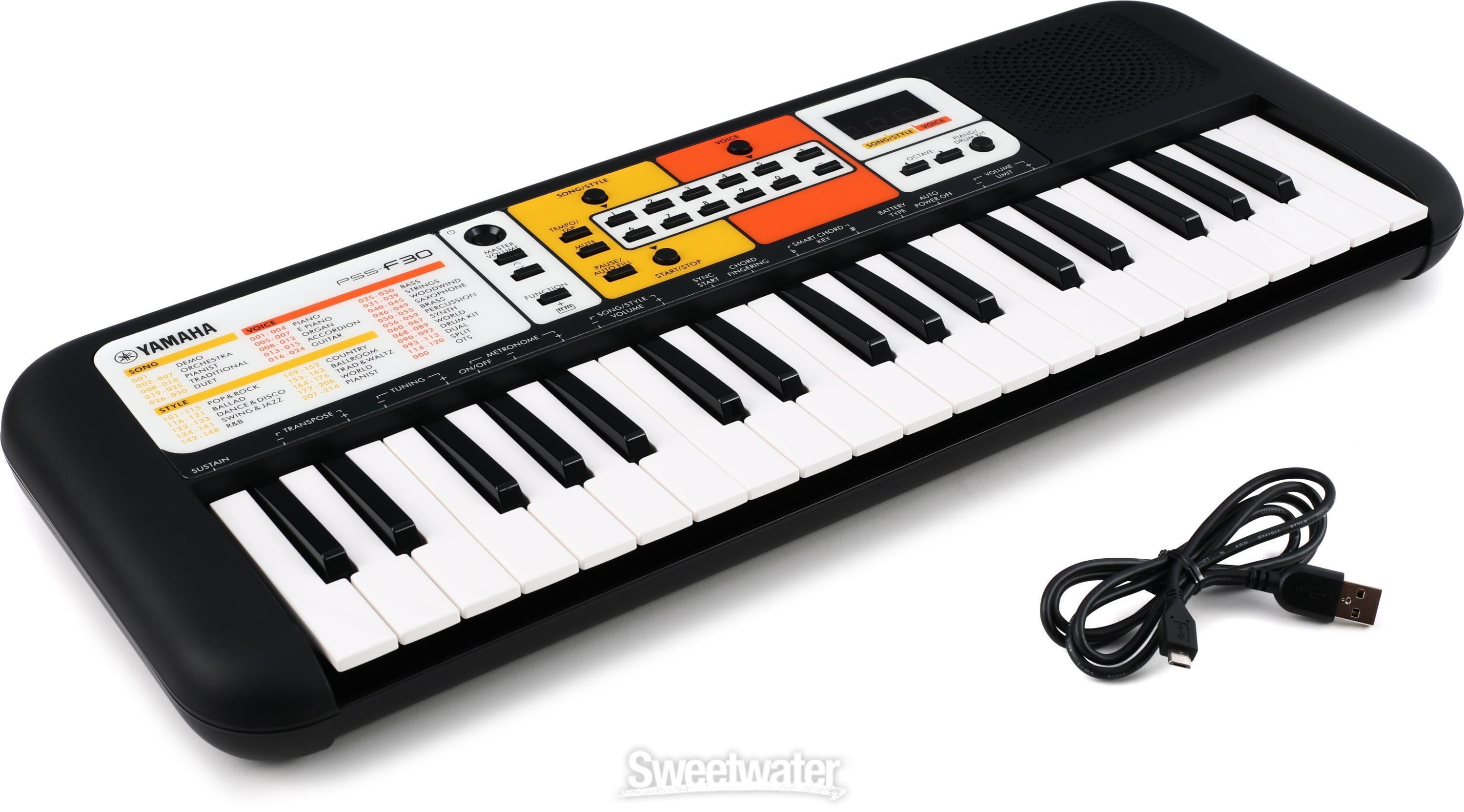 Yamaha PSS-F30 ホワイト PSS-F30 | Yamaha Corporation.