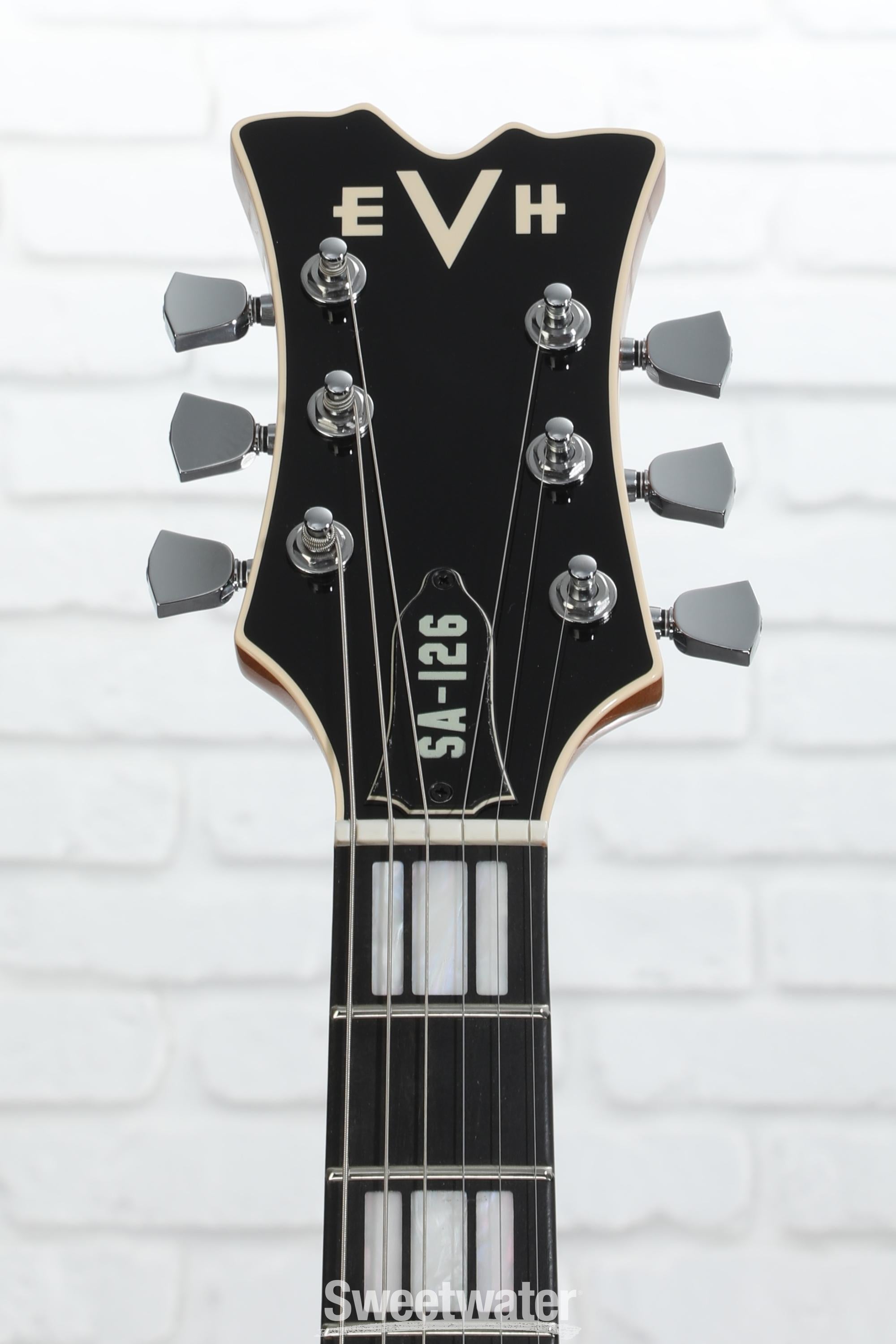 EVH SA-126 Special Quilted Maple Electric Guitar - Trans Purple