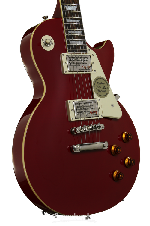 Epiphone Les Paul Standard - Cardinal Red Reviews | Sweetwater