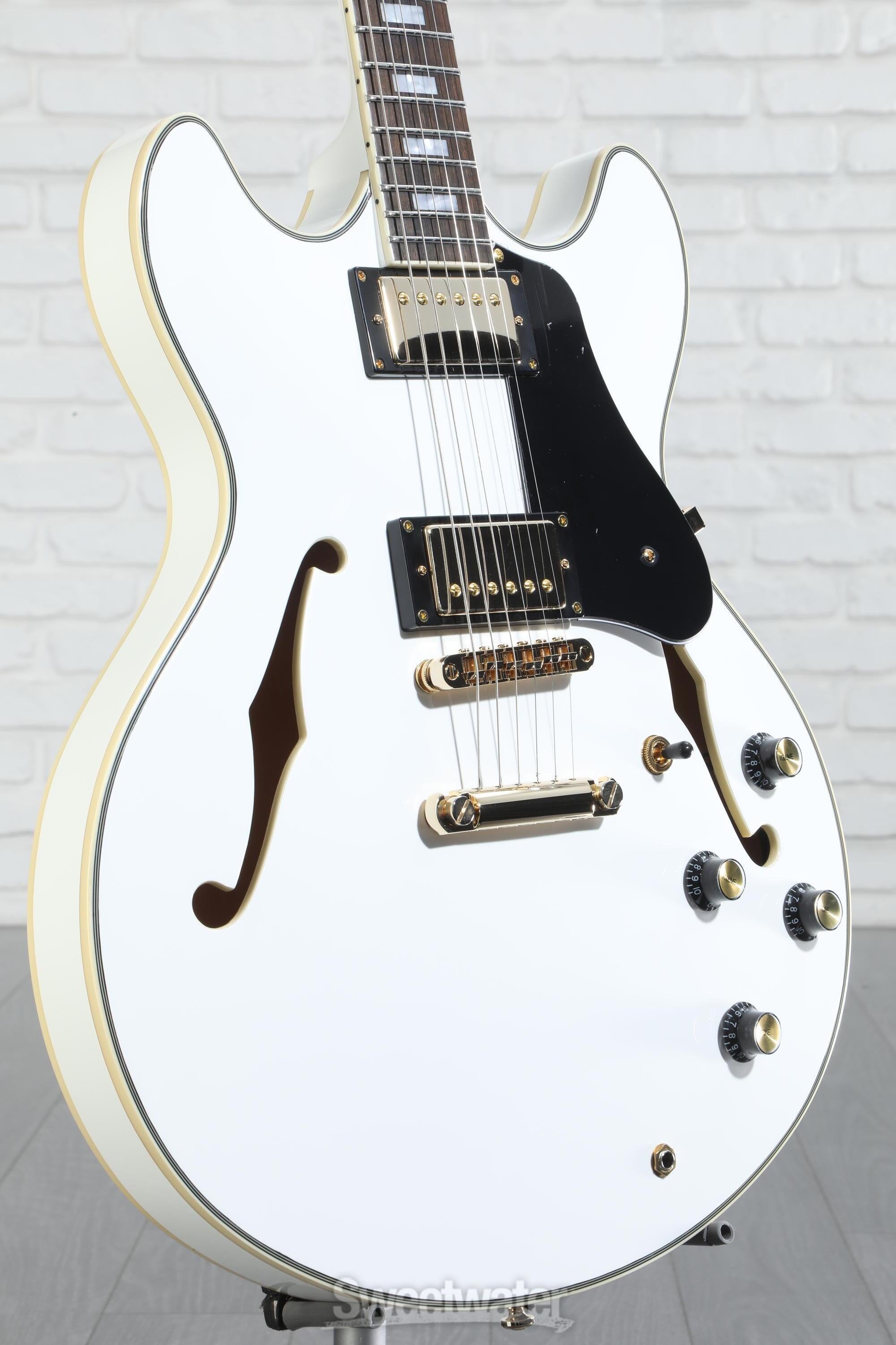 Sire Larry Carlton H7 Semi-hollow Electric Guitar - White