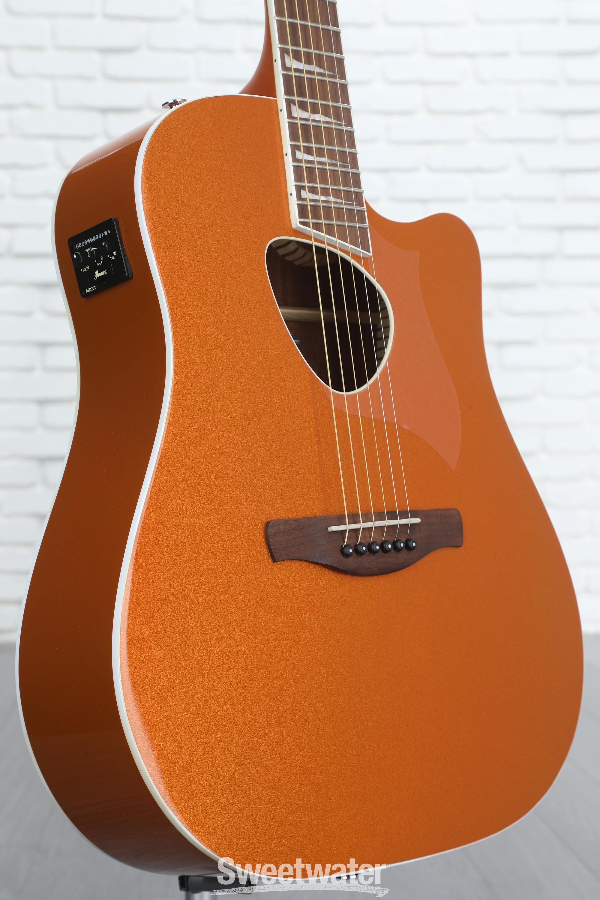 Ibanez Altstar ALT30 Acoustic-Electric Guitar - Dark Orange