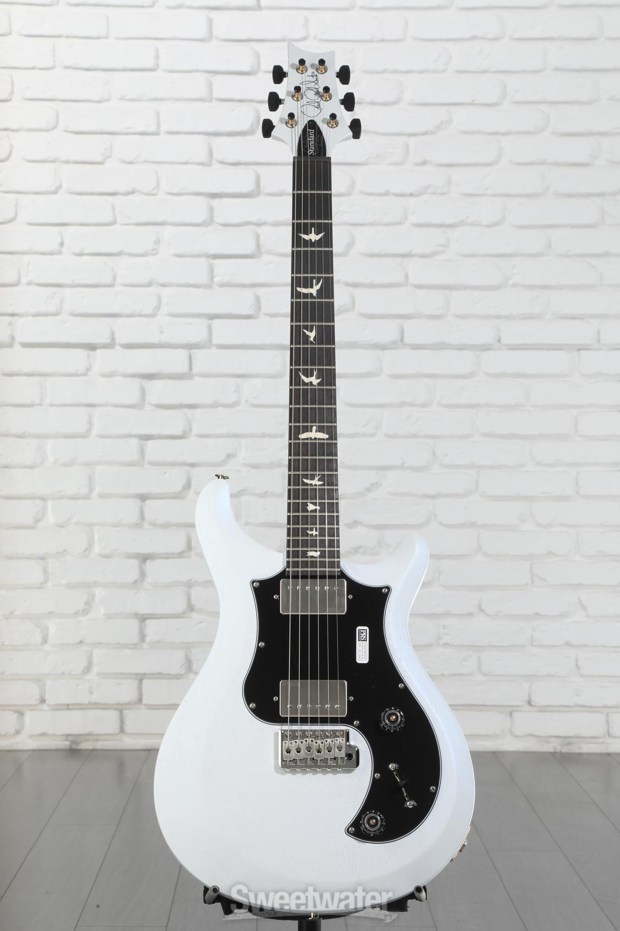 PRS S2 Standard 22 Electric Guitar - Pearl White Satin | Sweetwater