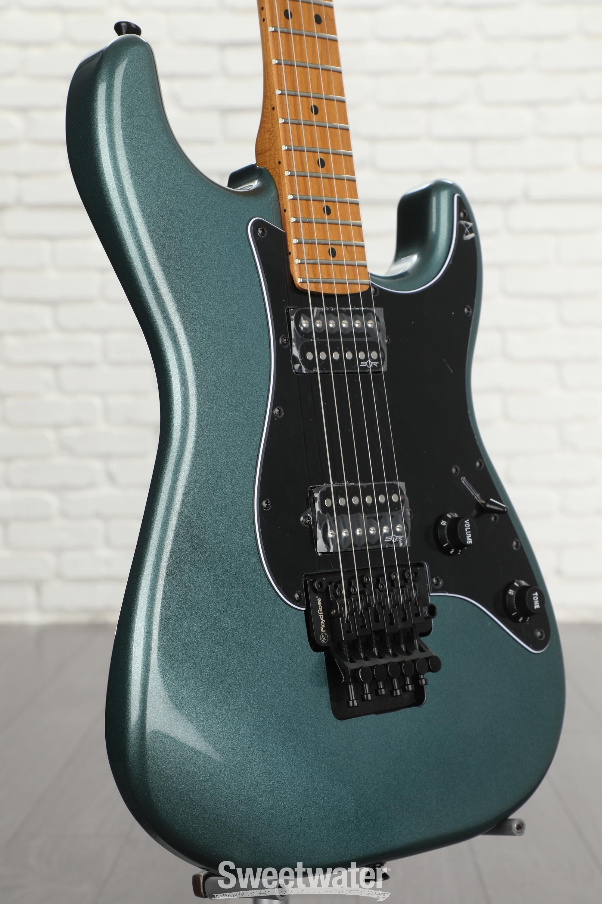 Squier Contemporary Stratocaster HH FR - Gunmetal Metallic