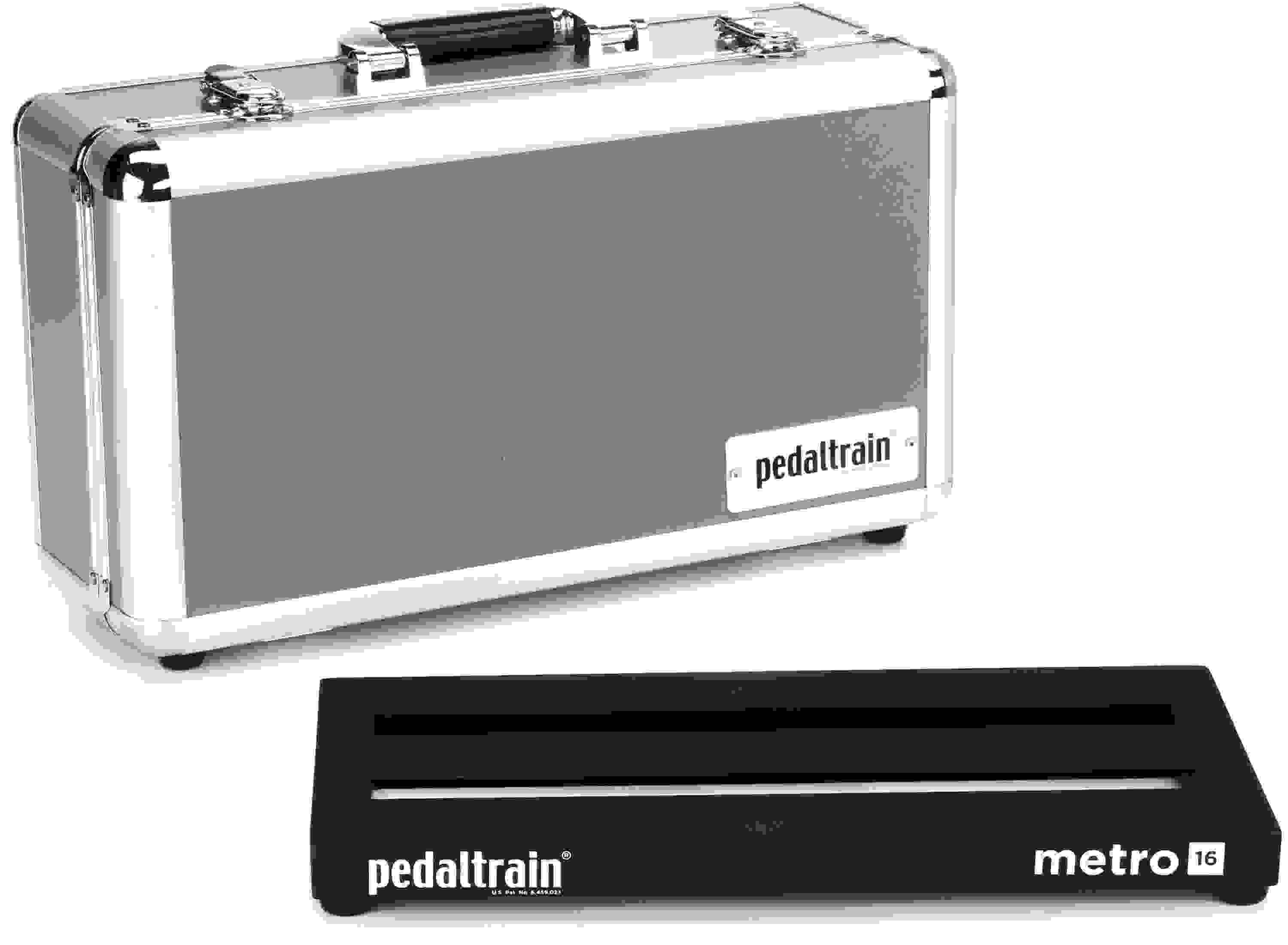 Pedaltrain Metro 16 16-inch x 8-inch Pedalboard with Hard Case