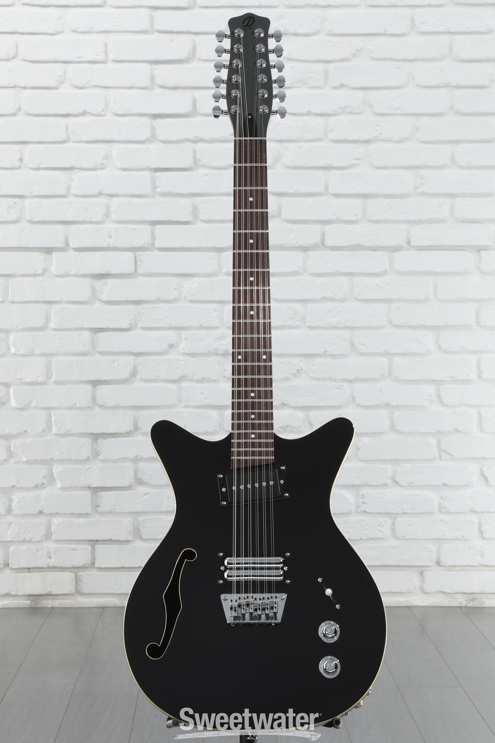 Dan Electro 12弦guitar　Black Amazon.com: Danelectro Vintage 12 String Electric Guitar