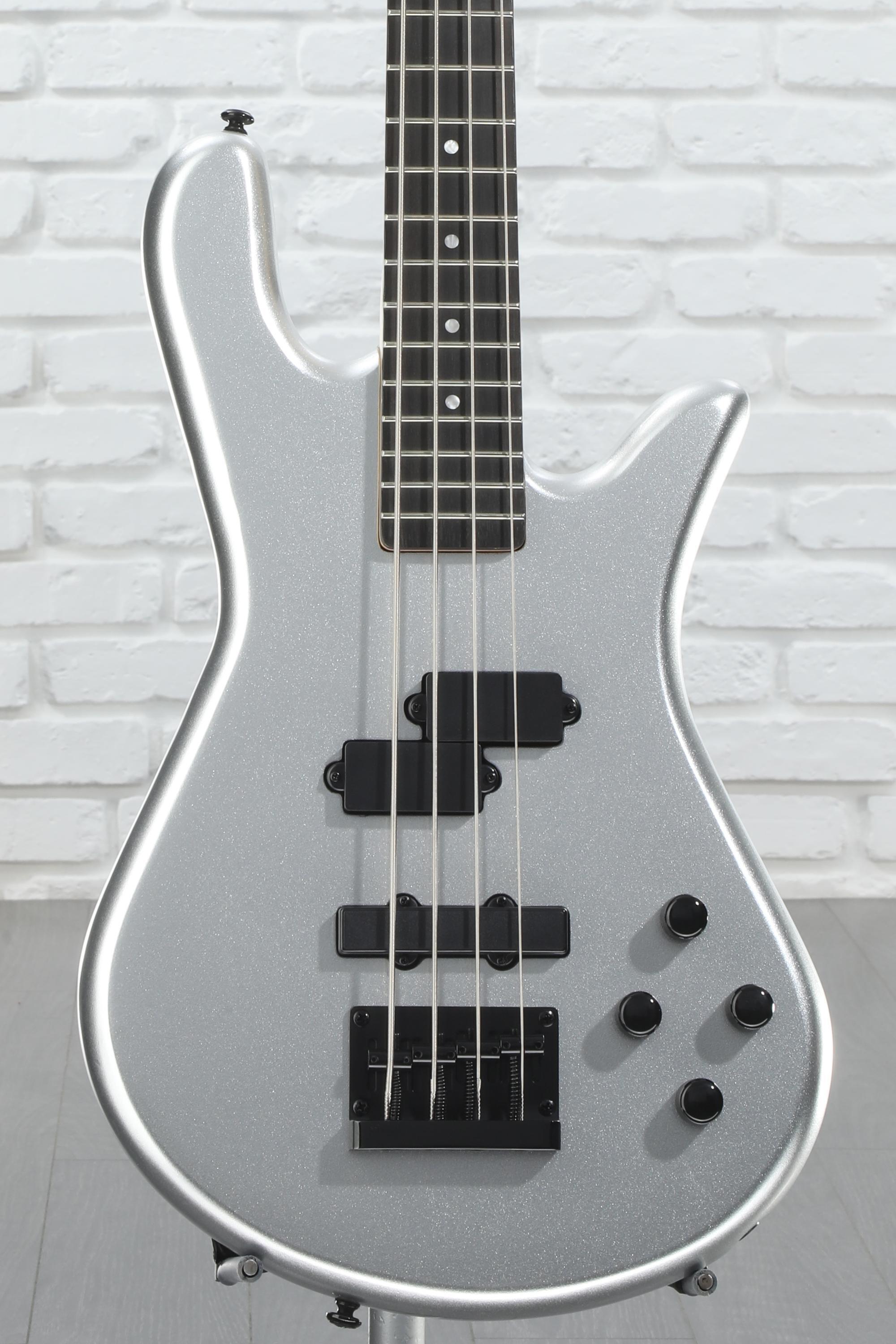 Spector Performer 4 Bass Guitar - Silver | Sweetwater