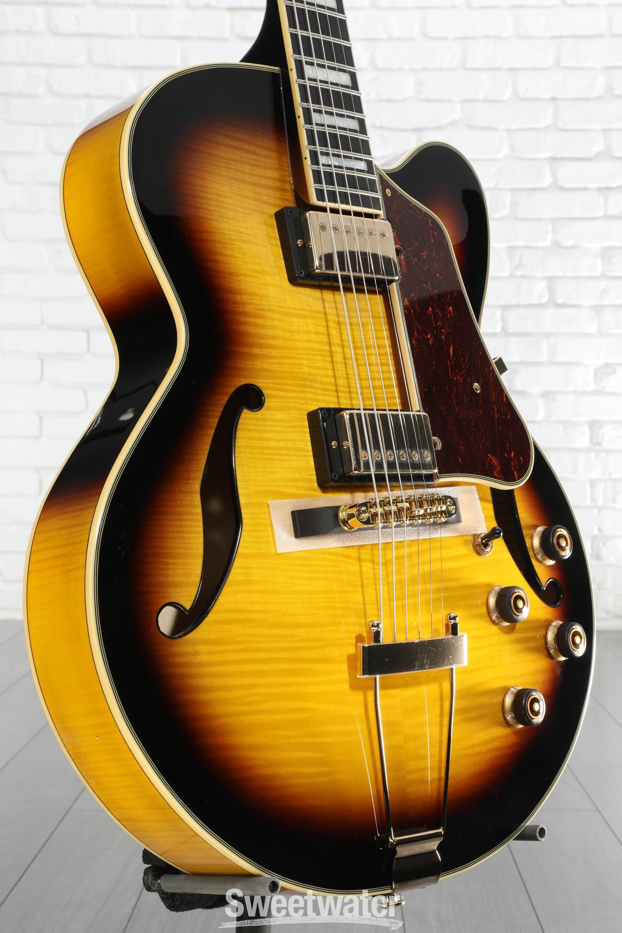 Ibanez Artcore Expressionist AF95FM - Antique Yellow Sunburst