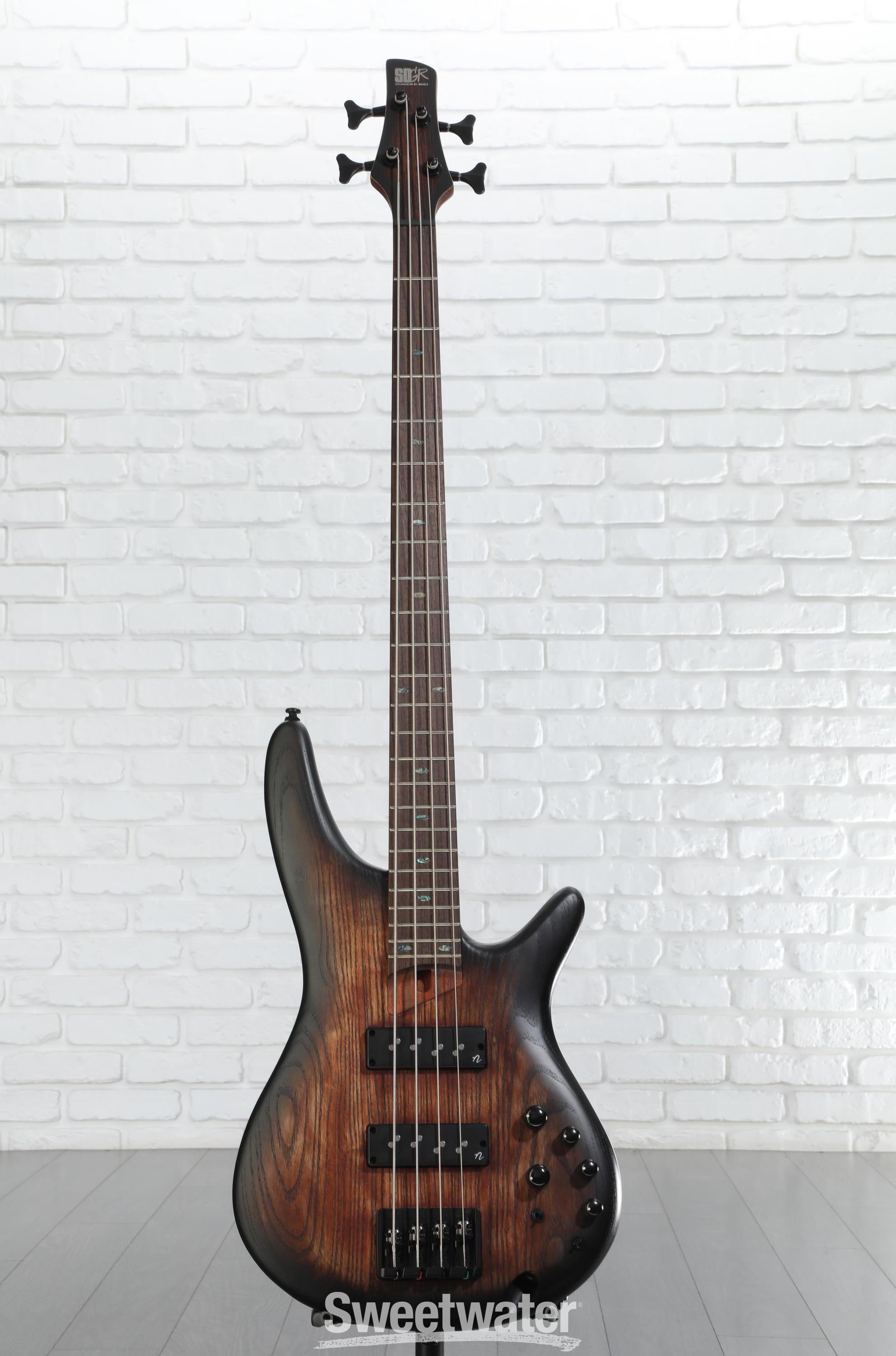 ベース ibanez sr600e Ibanez Standard SR600E Bass Guitar - Antique Brown Stained