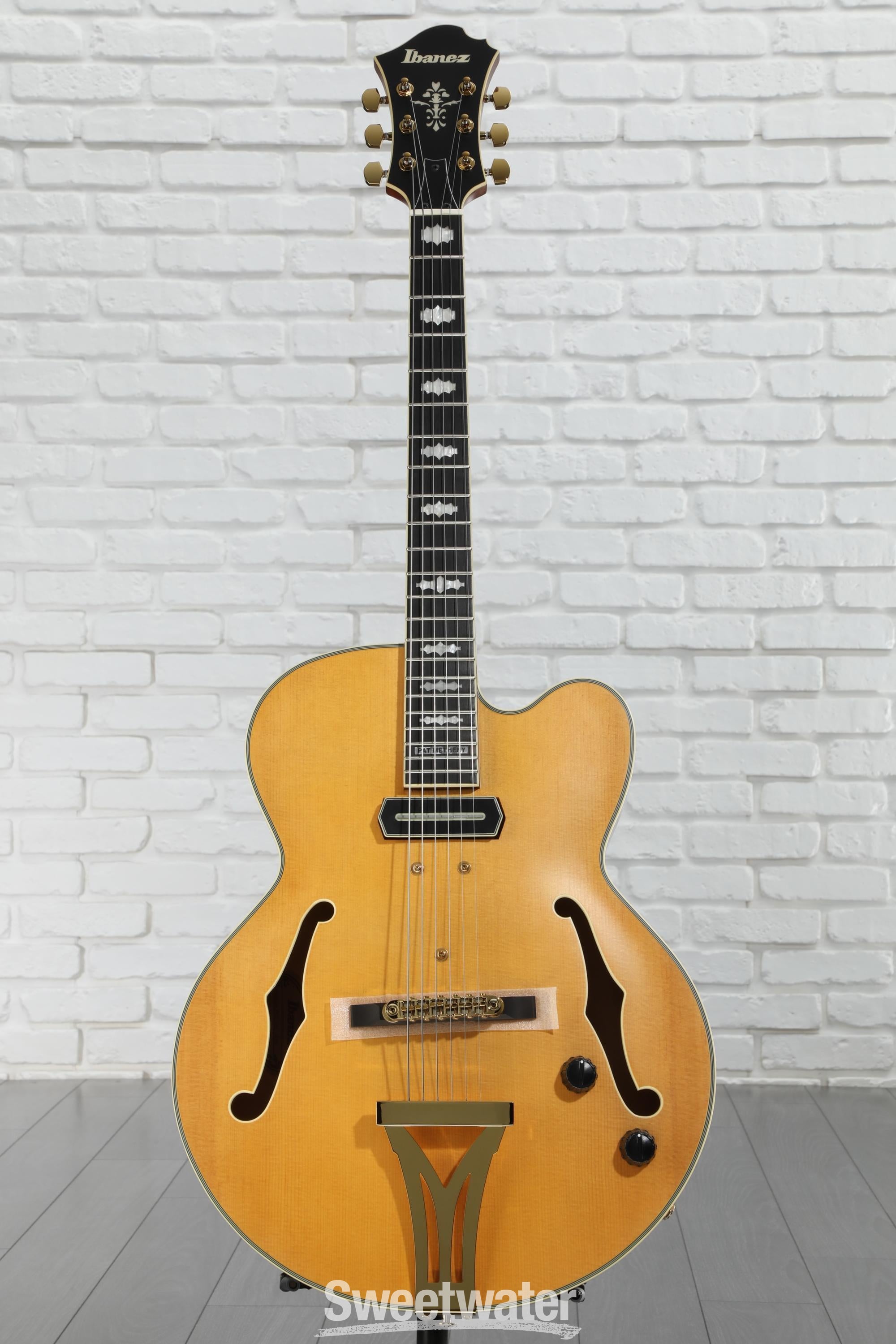 cotrane様　Ibanez PM3C Natural Amber Ibanez PM3C Pat Metheny Signature Hollowbody Electric Guitar