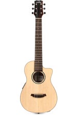 Photo of Cordoba Mini II EB-CE Nylon String Acoustic-electric Guitar - Striped Ebony