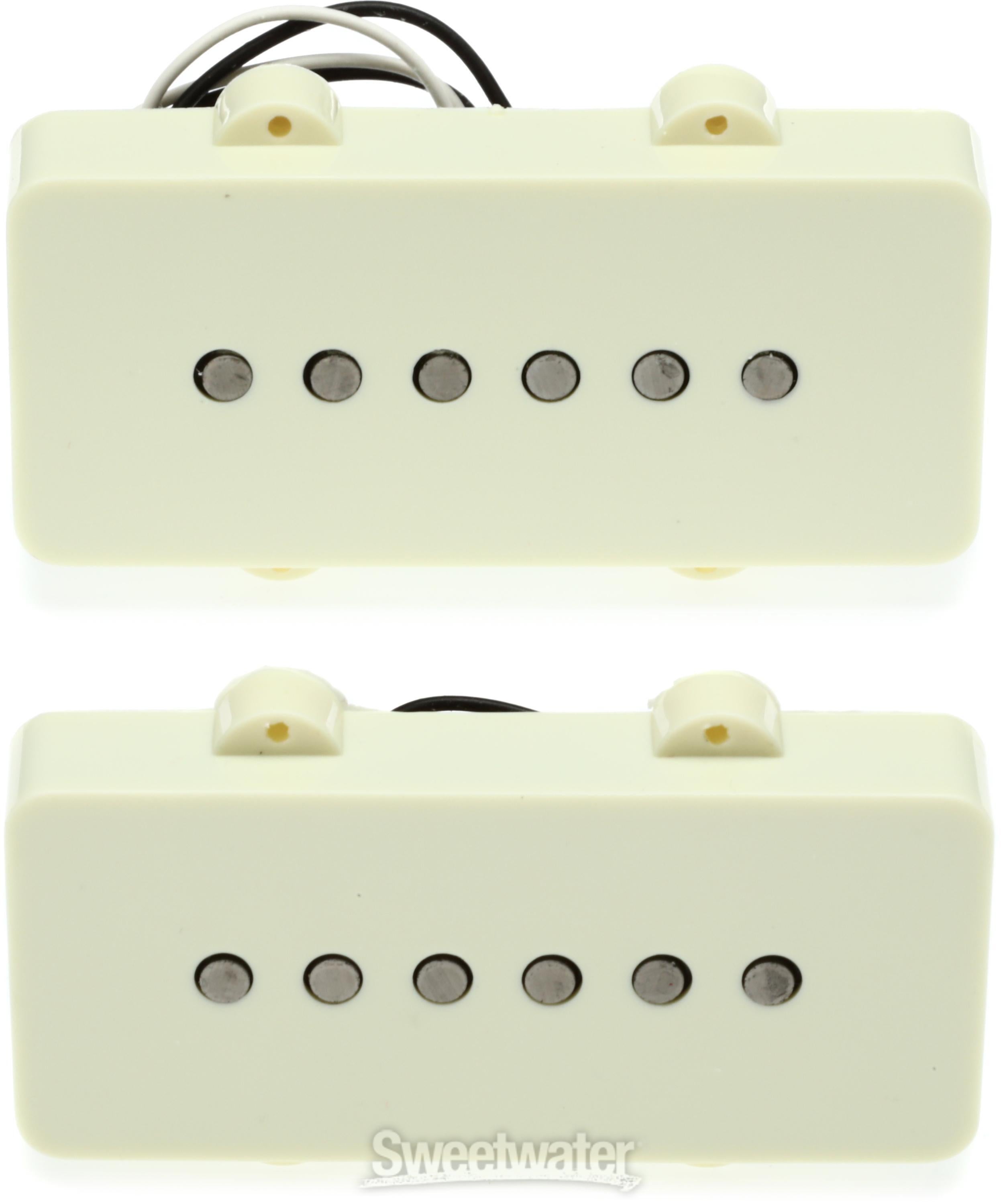 Fender V-Mod Jazzmaster 2-piece Pickup Set - Aged White