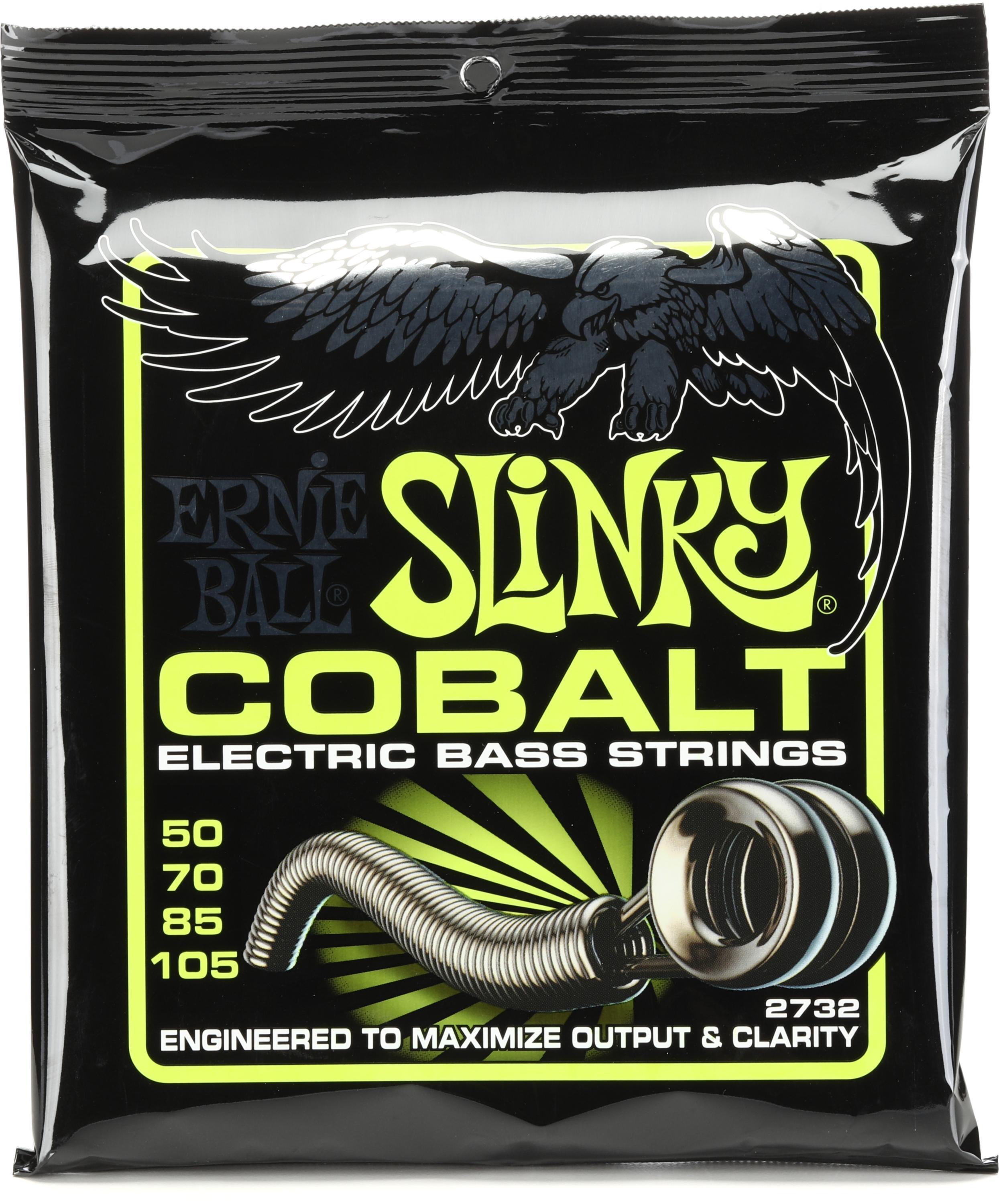 Ernie Ball 2732 Regular Slinky Cobalt Electric Bass Guitar Strings