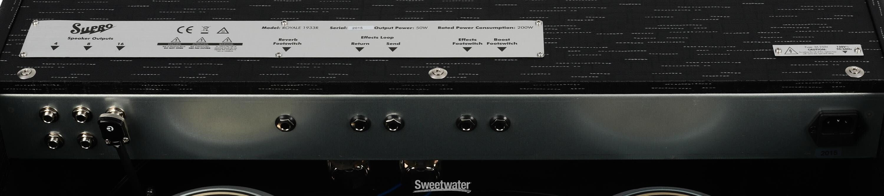Supro 1933R Royale 50-watt 2 x 12-inch Tube Combo Amp
