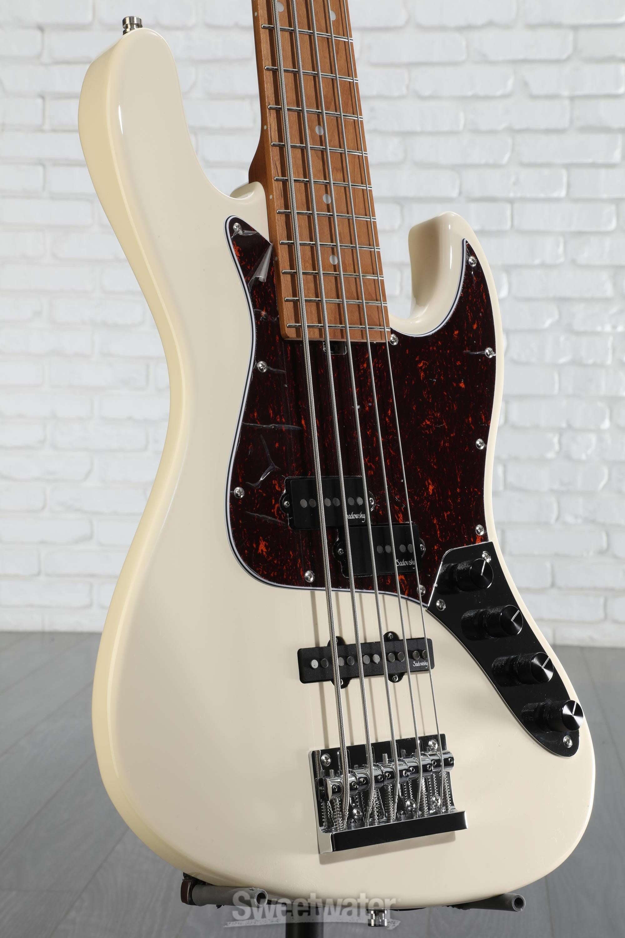 ベース Sadowsky MetroExpress MX21 VJ5 Sadowsky MetroExpress 21-Fret Hybrid P/J Bass V2 5-String