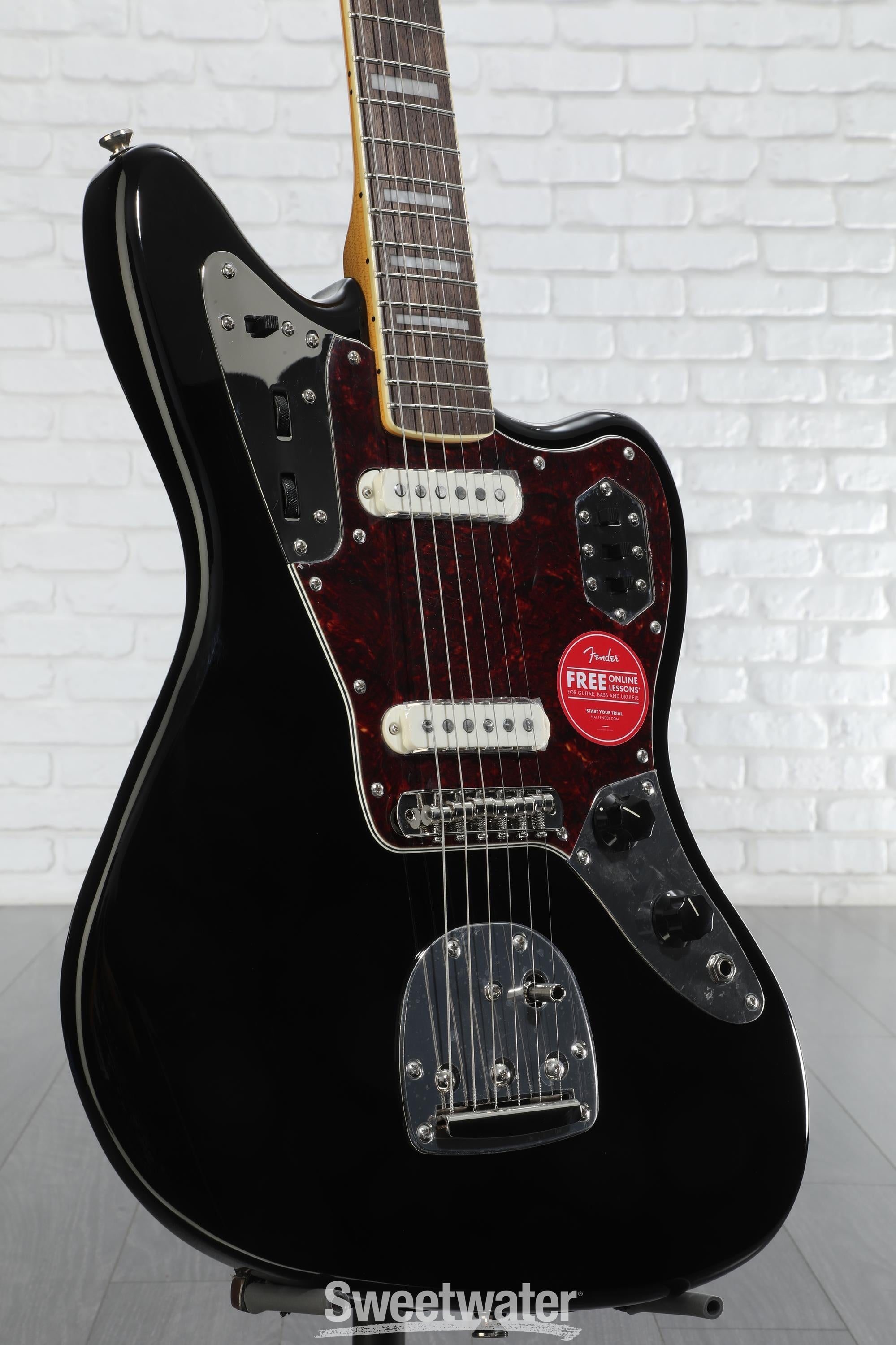 Squier Classic Vibe '70s Jaguar - Black Reviews | Sweetwater