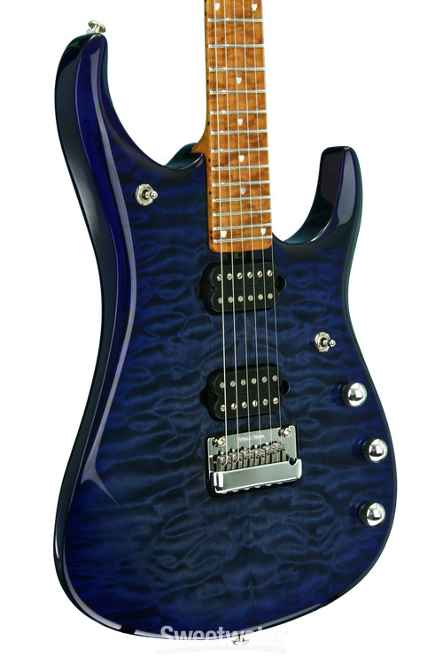 Ernie Ball Music Man JP15 Quilt Maple Top, Signed by John
