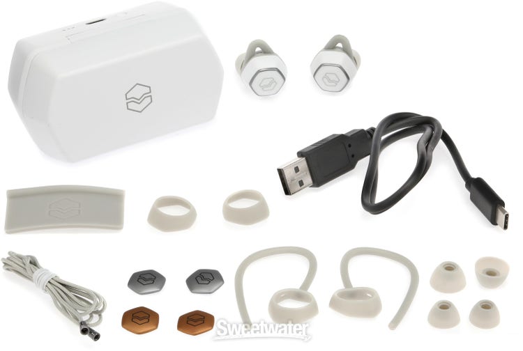 V-Moda Hexamove Pro Wireless Earbuds White Sweetwater