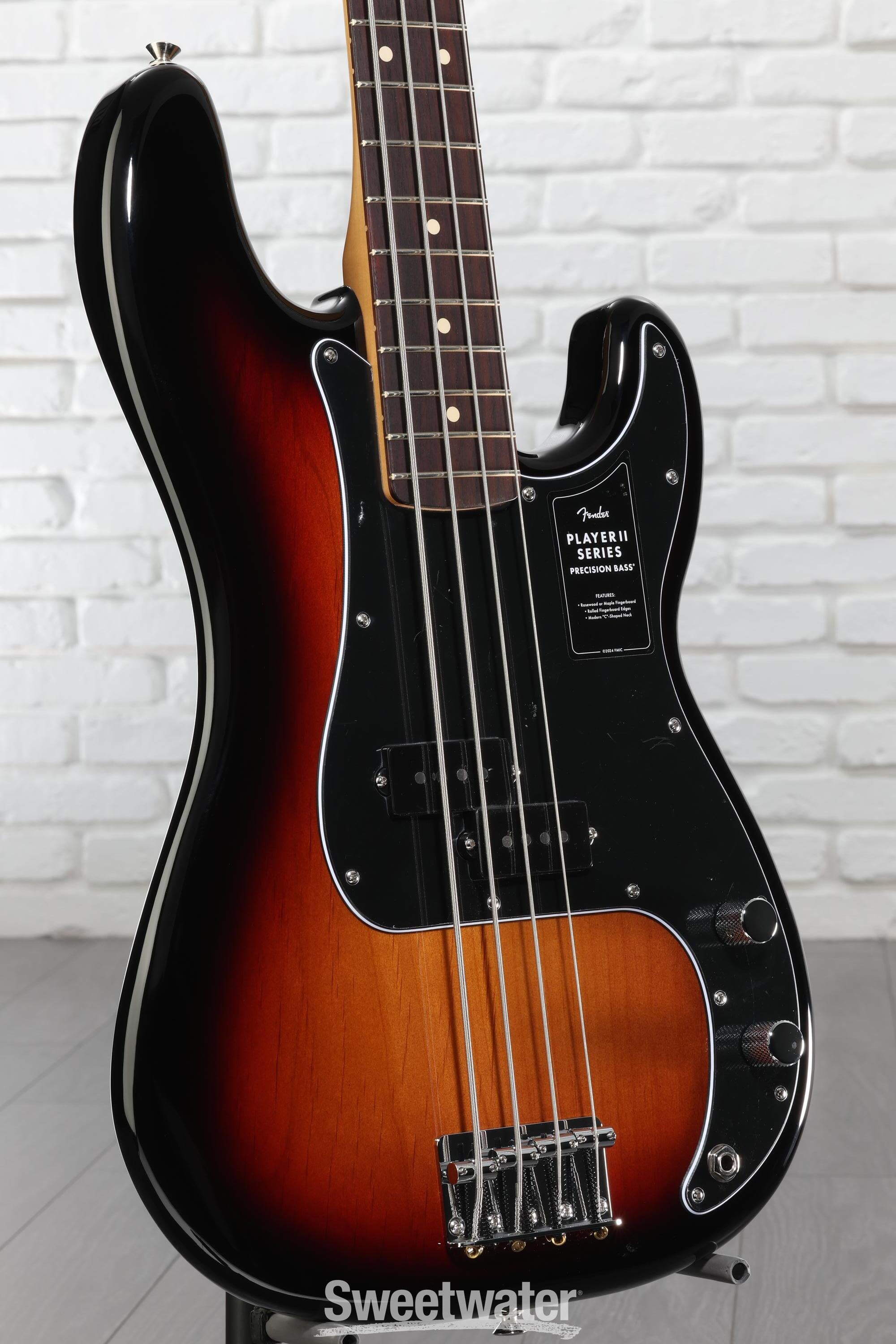 Fender Player II Precision Bass - 3-color Sunburst | Sweetwater