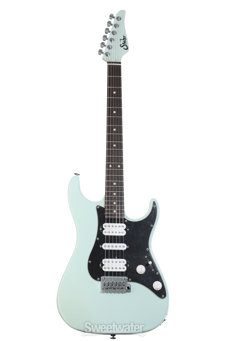 Suhr Custom Standard S Electric Guitar - Sonic Blue | Sweetwater