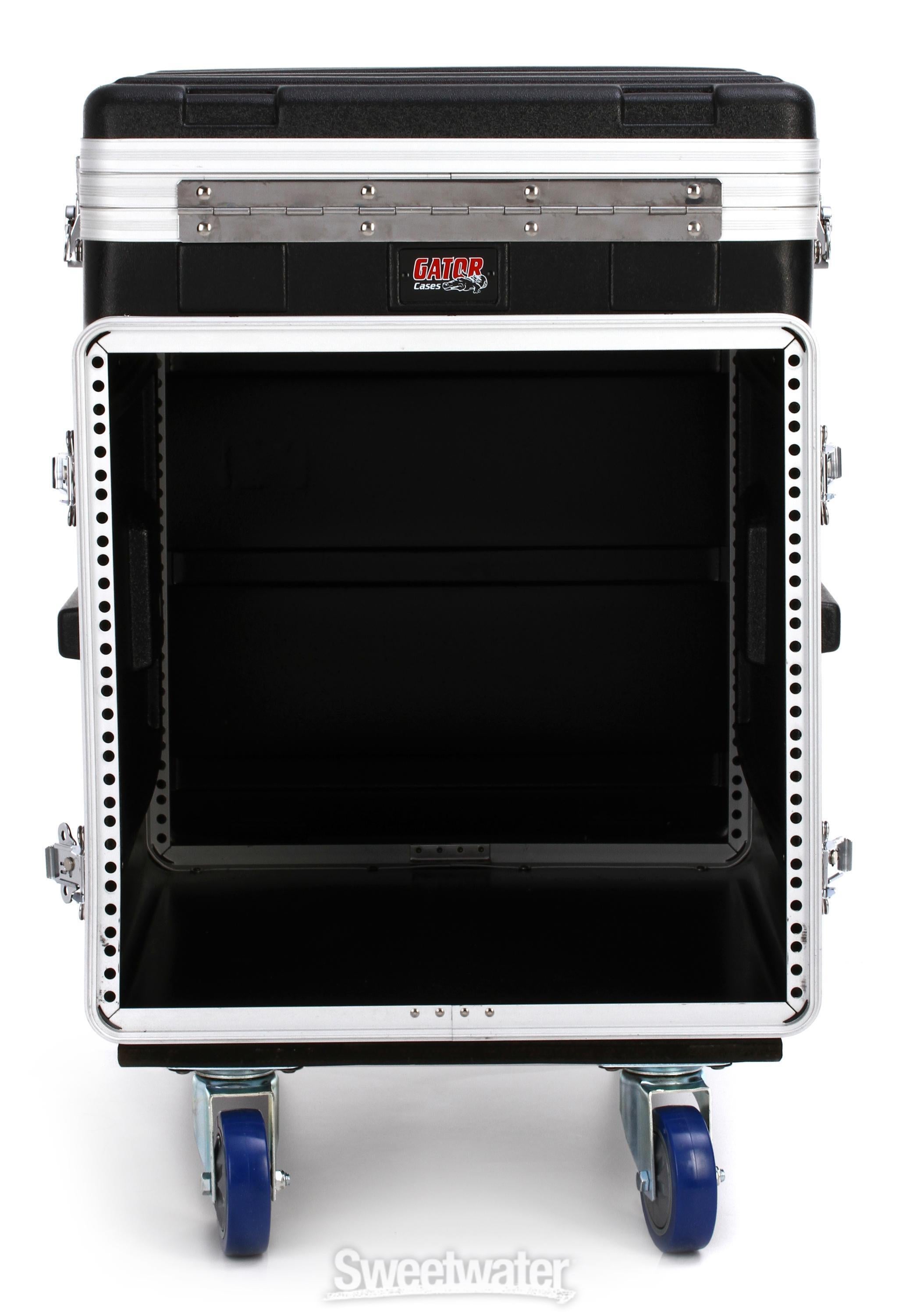 Gator GRC-12X10 PU 12U Top / 10U Front Console Audio Rack Gator GRC-12X10 PU 12U Top / 10U Front Console Audio Rack