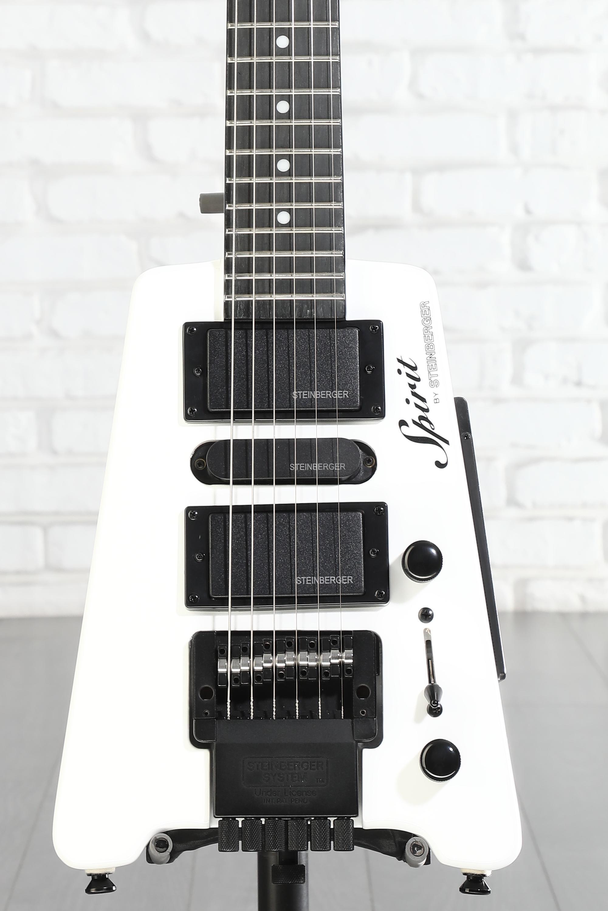 Steinberger Spirit GT-PRO Deluxe Electric Guitar - White | Sweetwater