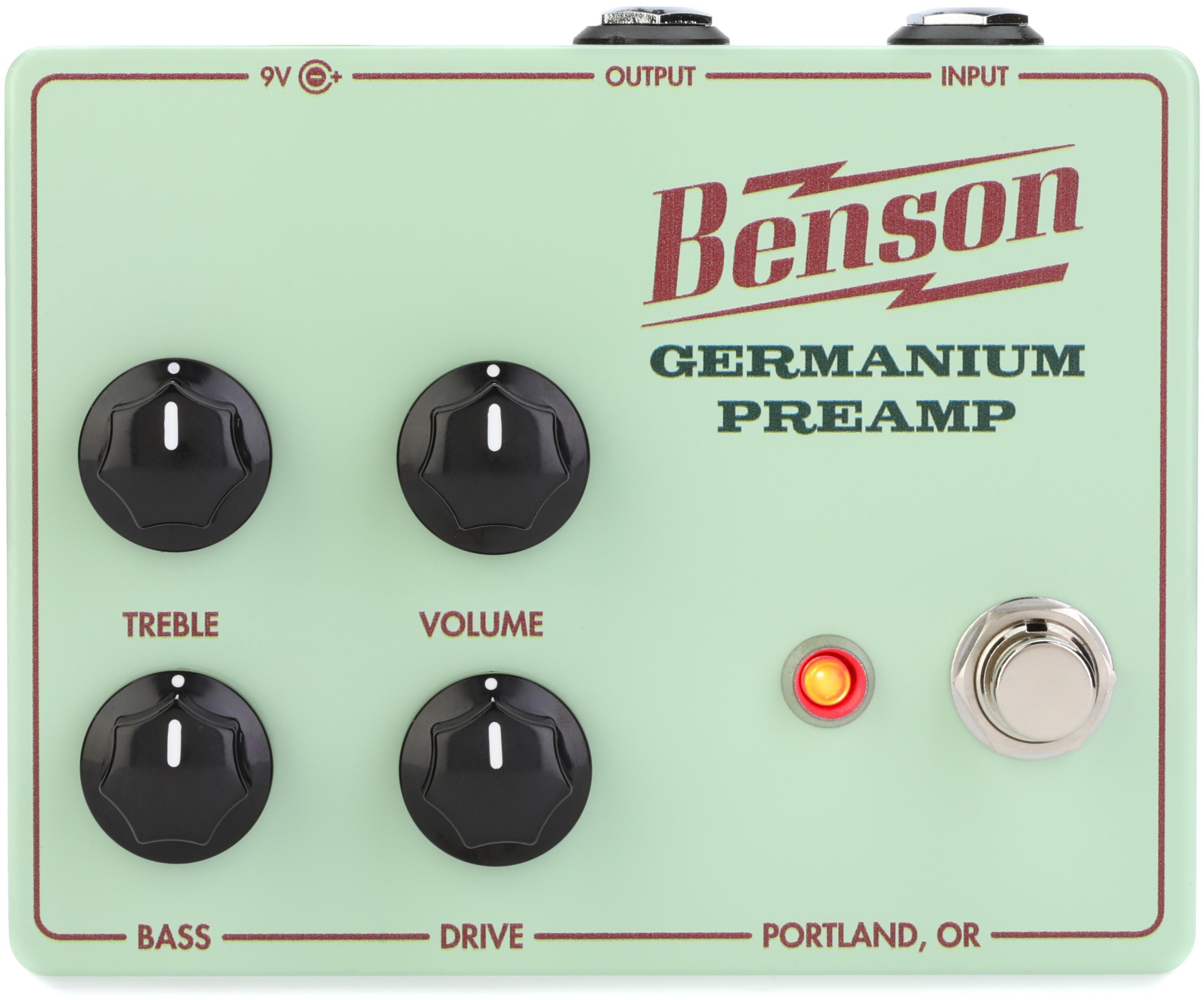 Benson Amps Germanium Preamp Pedal | Sweetwater
