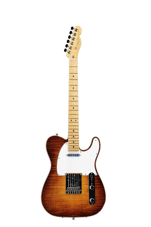 ギター Fender select telecaster Fender Select Telecaster - Violin Burst, Slight Case Rash on Back