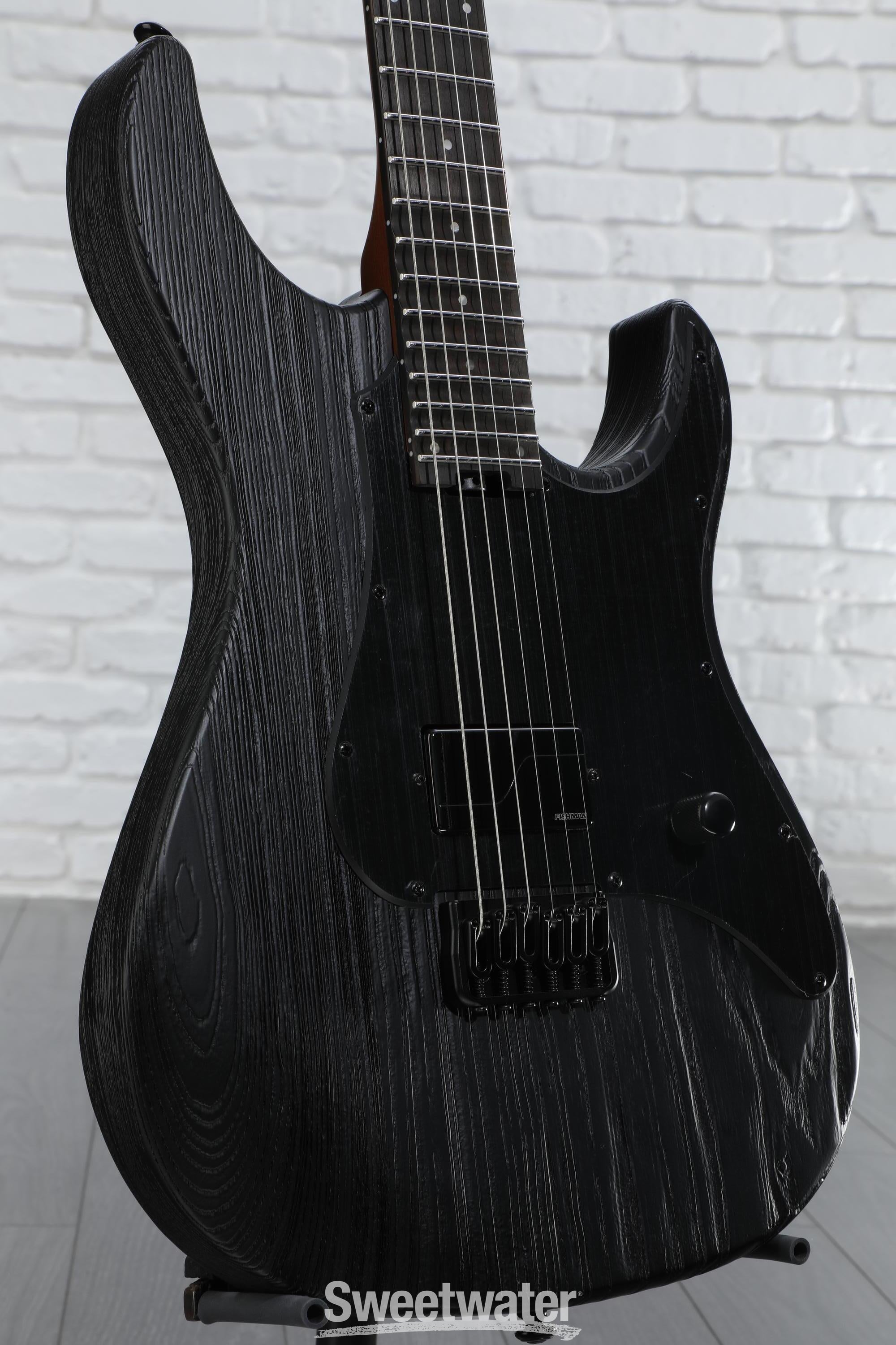 ESP SN-1 HT Electric Guitar - Black Blast | Sweetwater