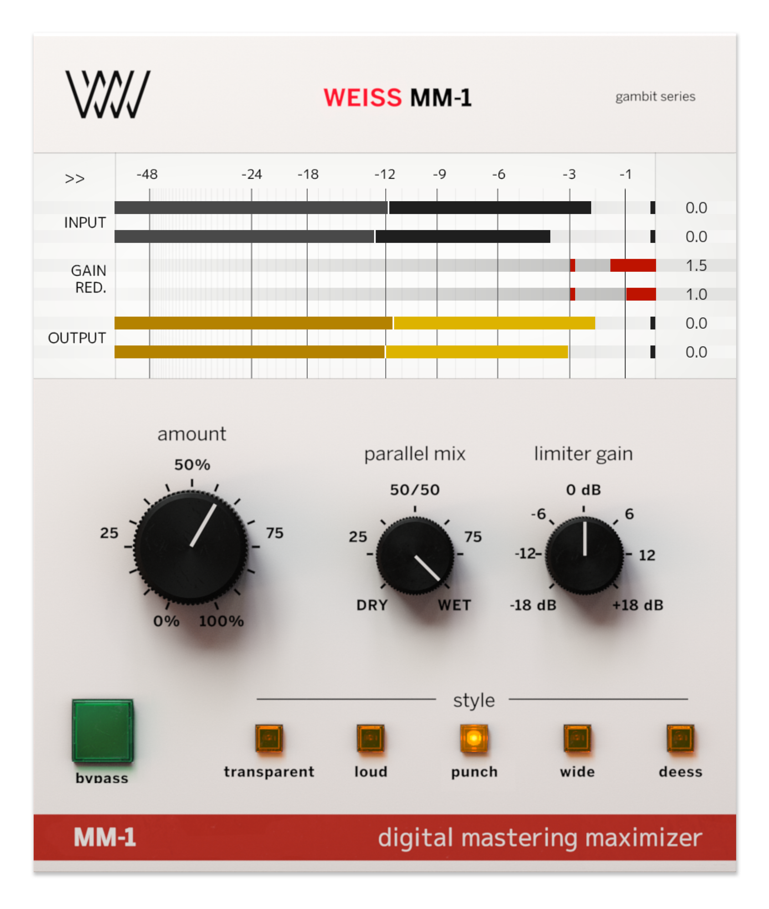 Softube Weiss MM-1 Mastering Maximizer