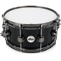 Photo of DW Collector's Series Maple Snare Drum - 6.5 x 14-inch - Gloss Black
