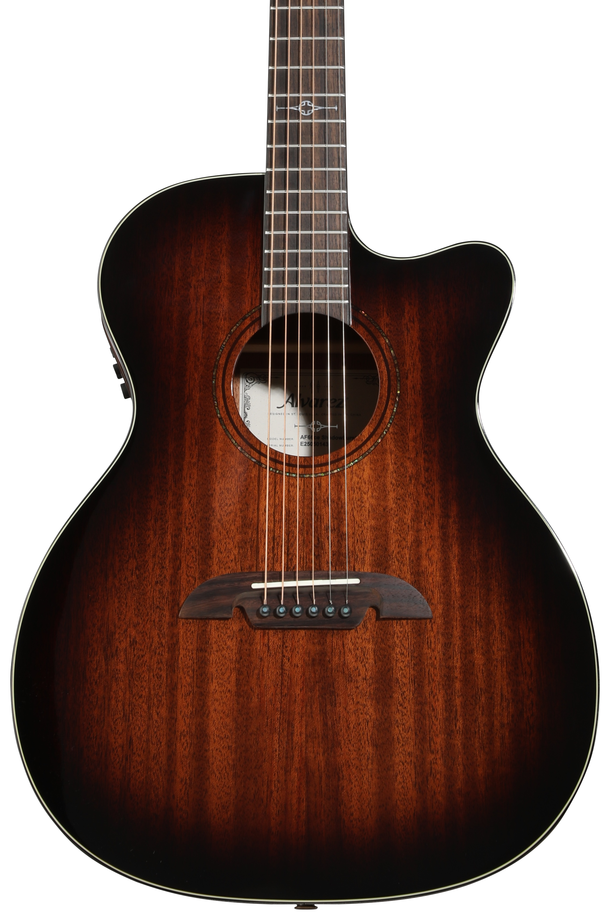 Alvarez AF66CE Arist Series Acoustic-electric Guitar - Shadowburst