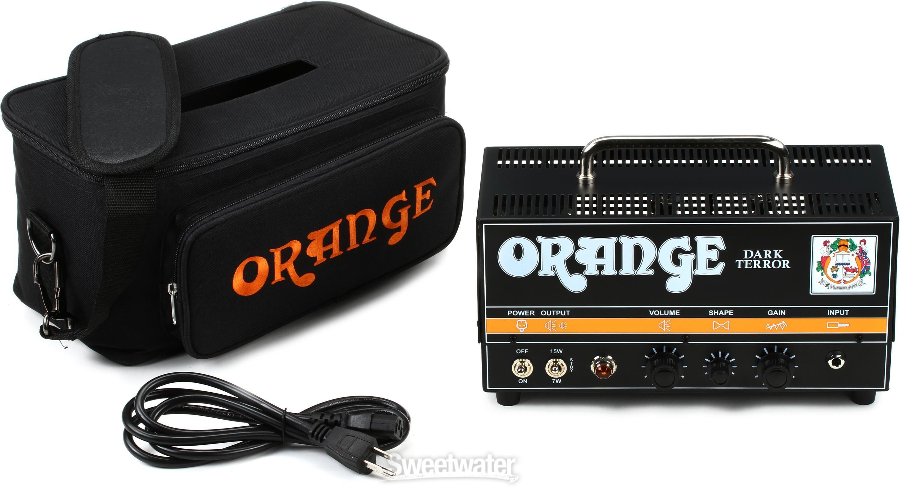 Orange Dark Terror 15/7-watt High-gain Tube Head | Sweetwater