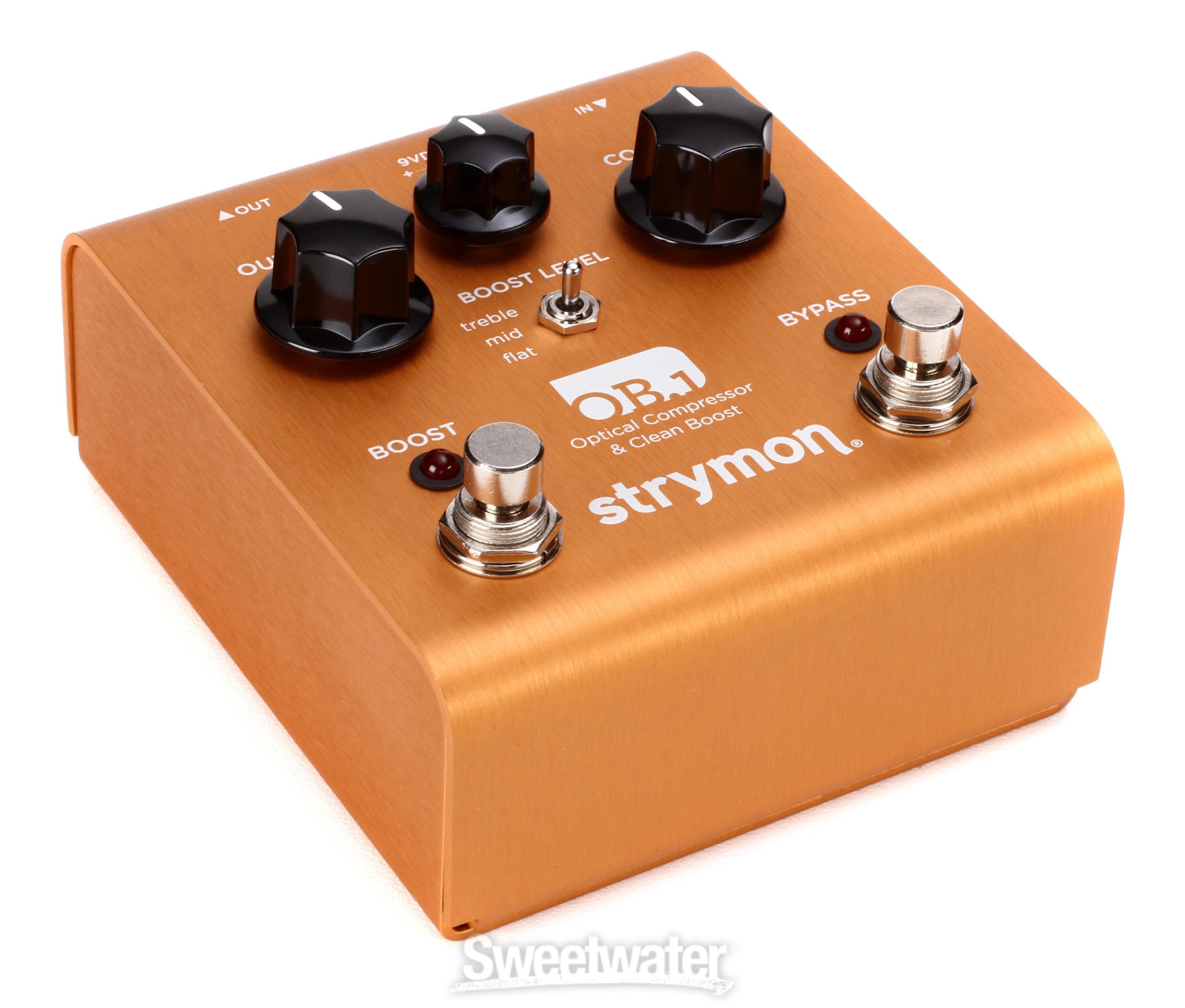 Strymon OB.1 Optical Compressor & Clean Boost Pedal | Sweetwater