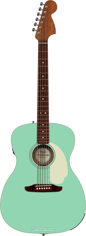 Fender California Standard Monterey E Acoustic-electric Guitar - Surf Green