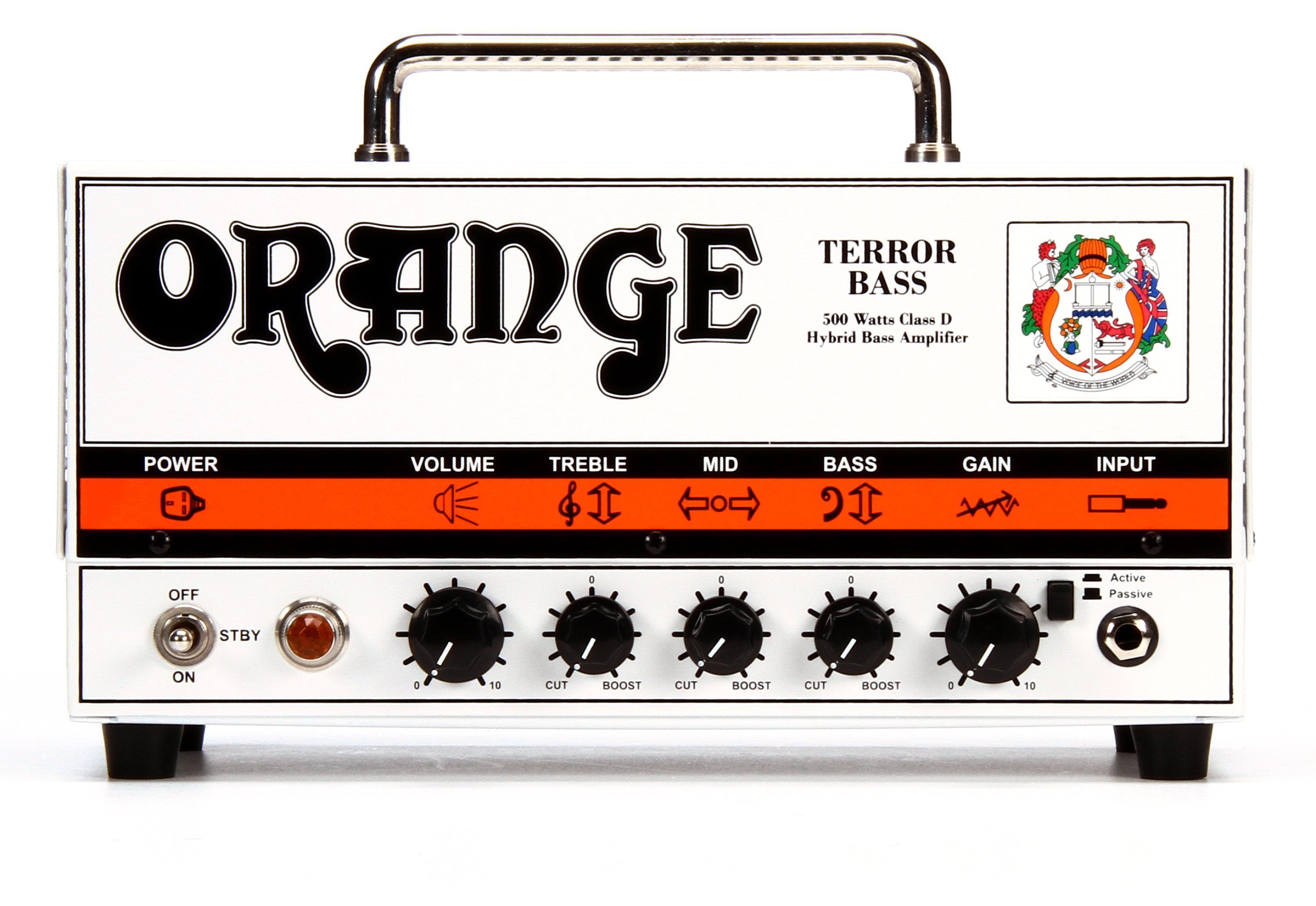 Orange Terror Bass 500 - 500-Watt Bass Head Orange | Sweetwater