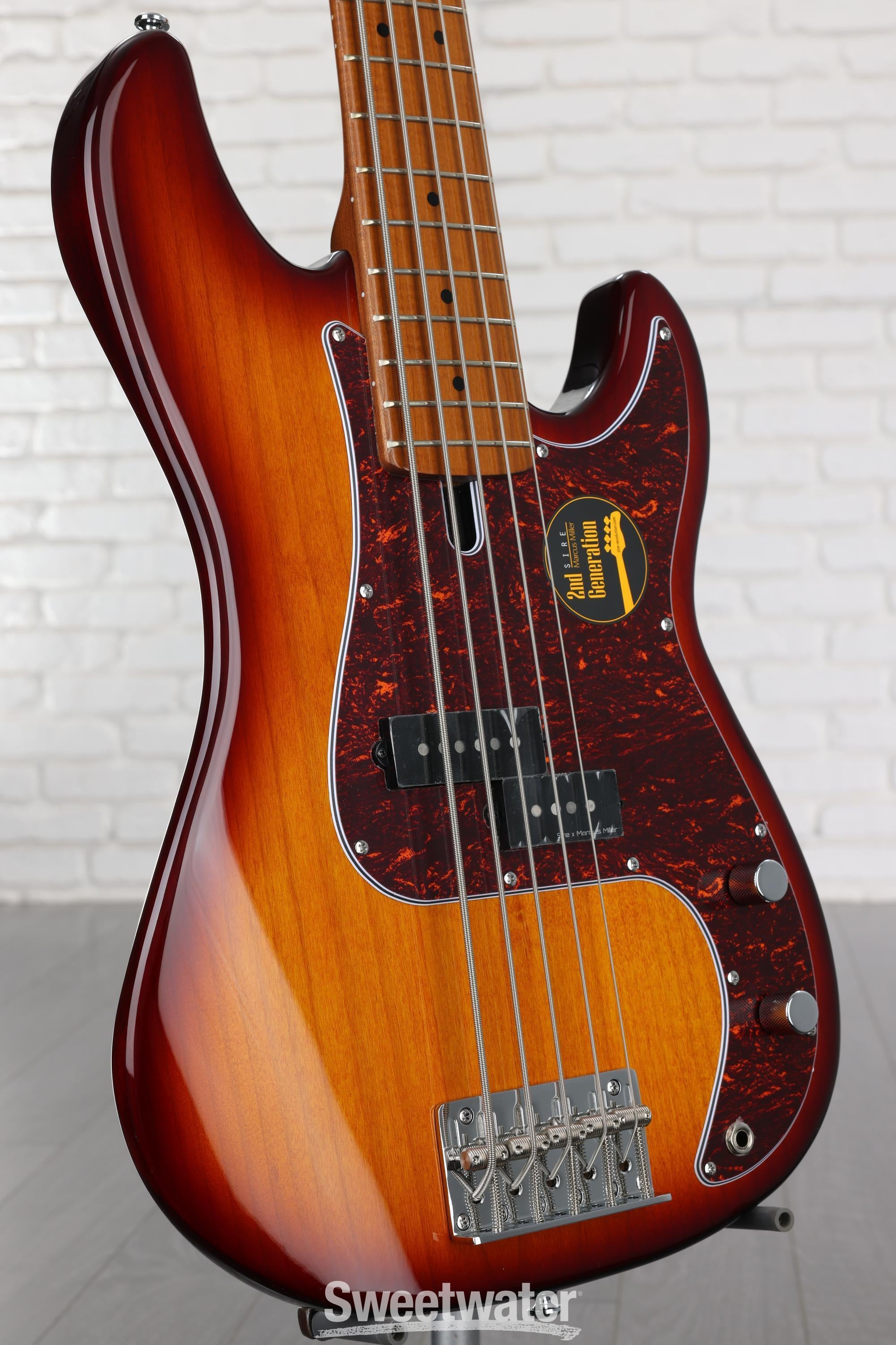 Sire Marcus Miller P5 Alder 5-string Bass Guitar - Tobacco Sunburst |  Sweetwater