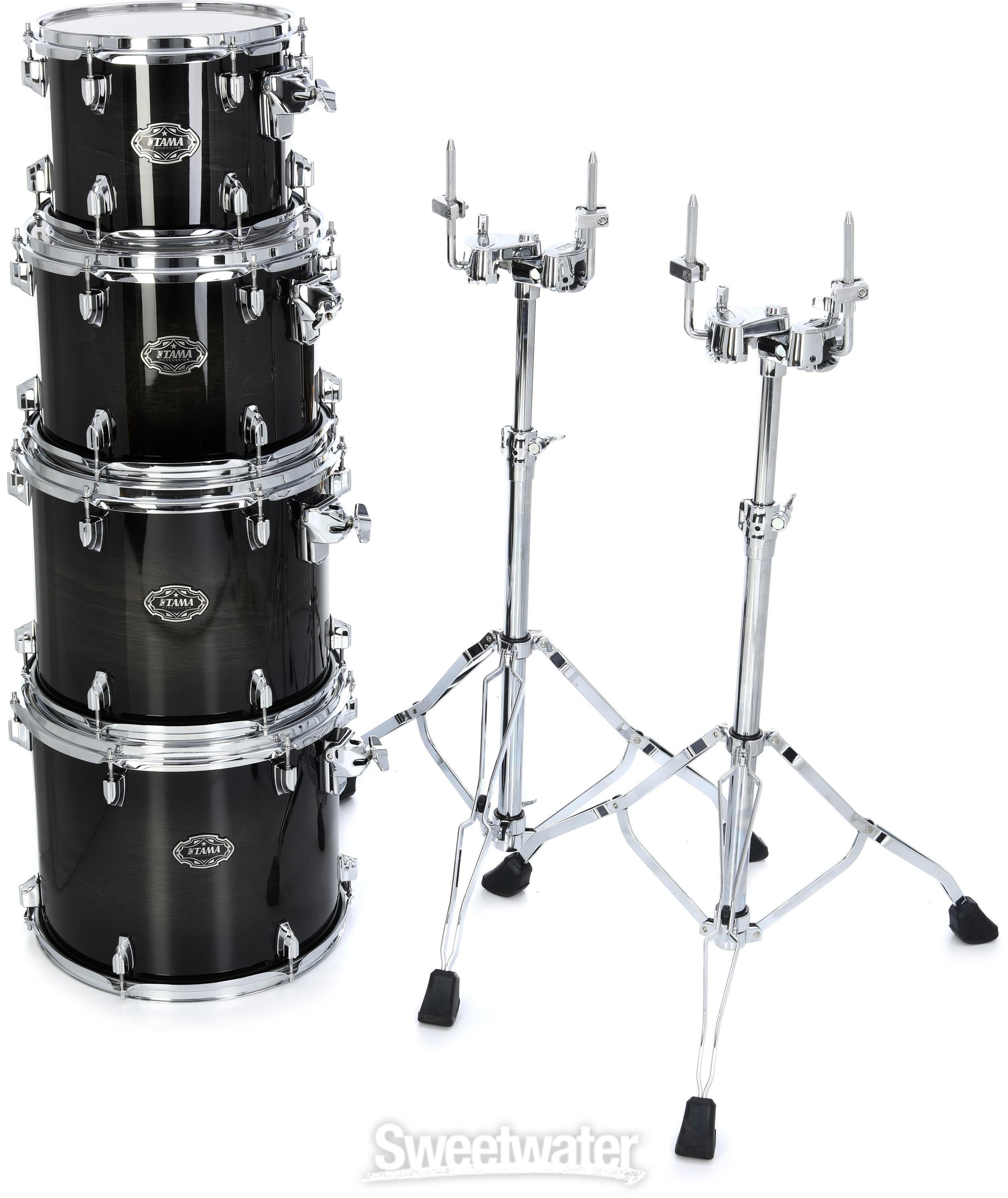 Tama Mid-pitched Double-headed Concert Tom Set with Stands