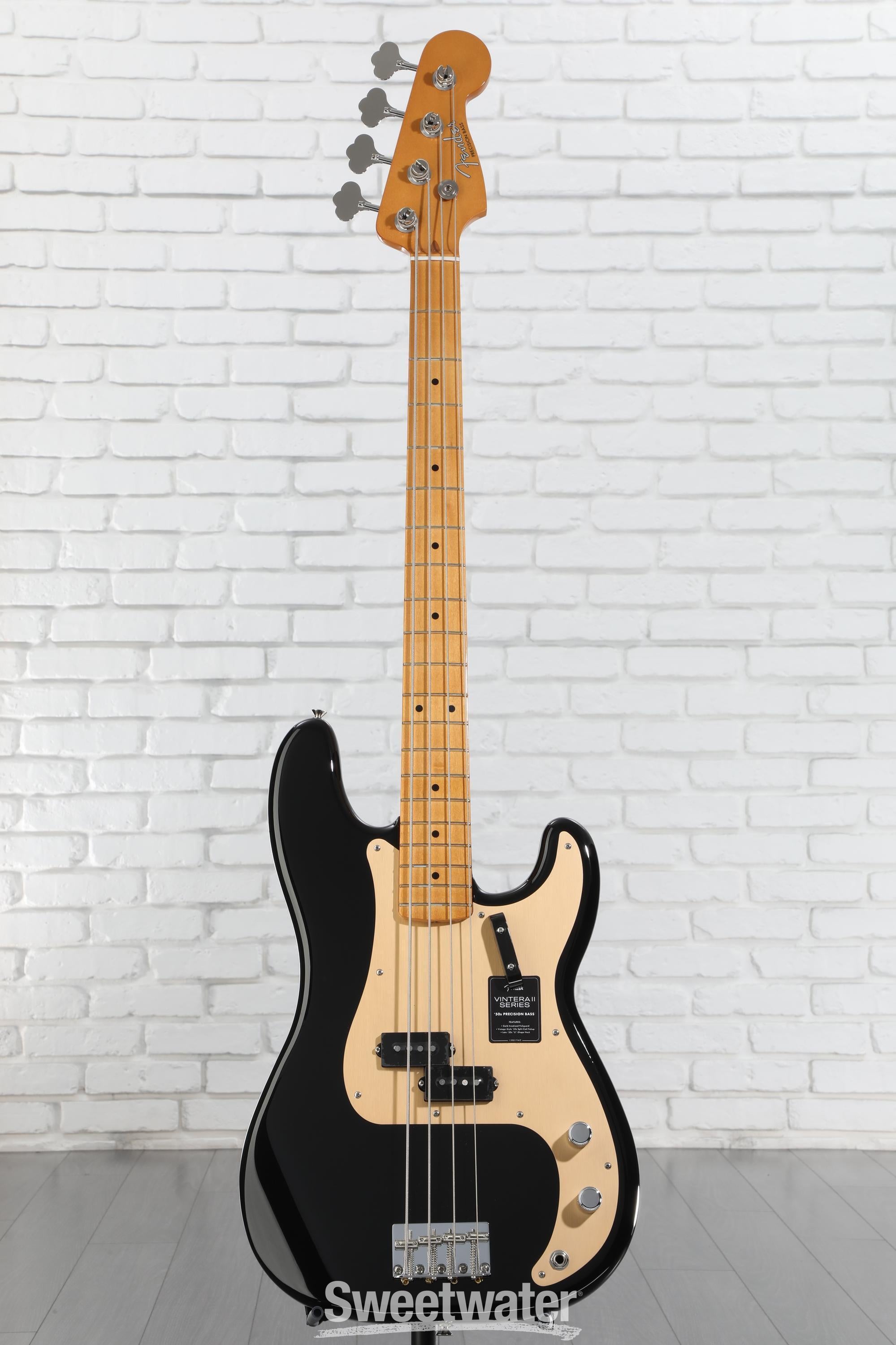 祝開店！大放出セール開催中 Fender Vintera Sweetwater | Black - Bass Precision '50s II ベース