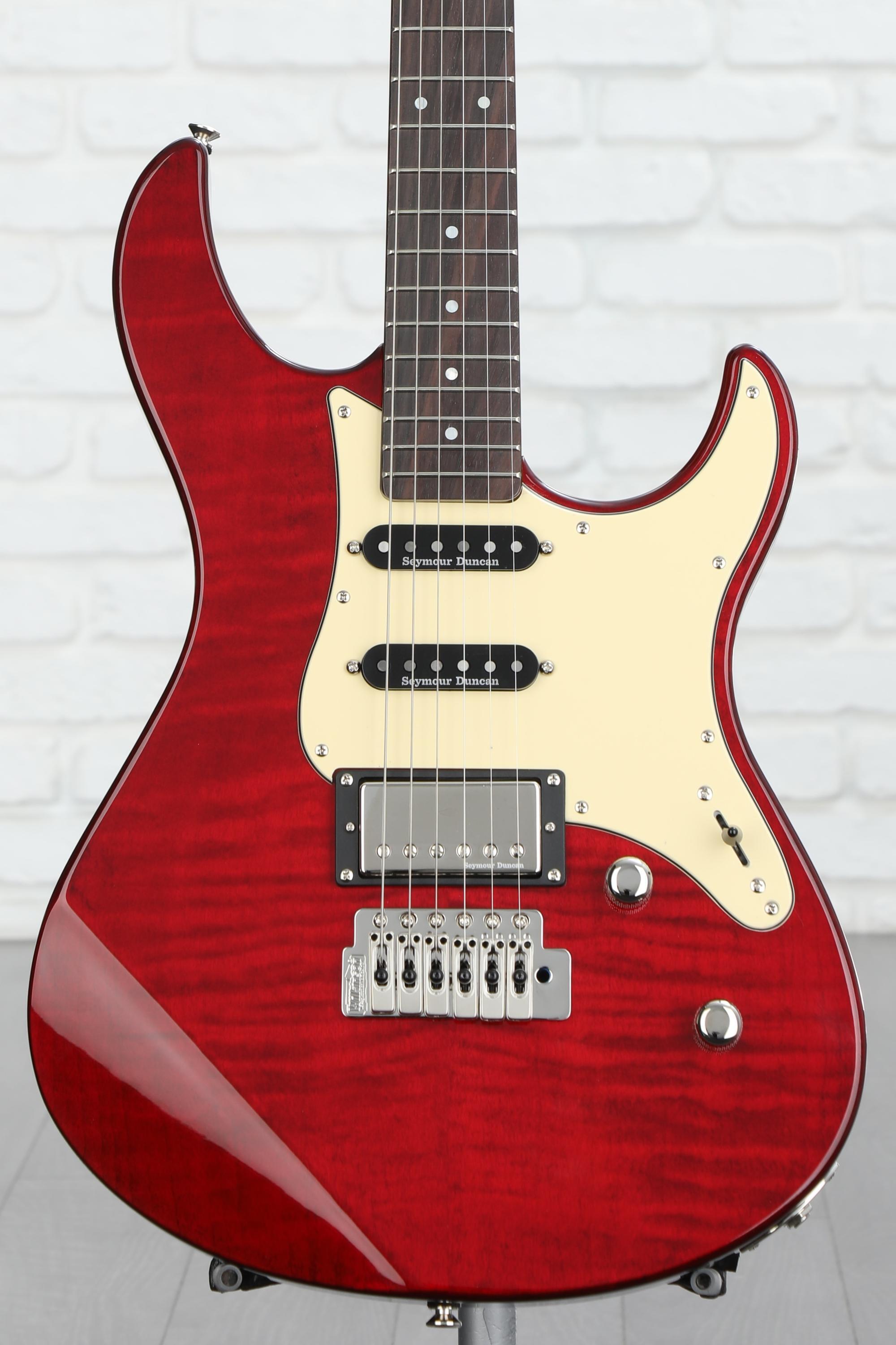 Yamaha PAC612VIIFMX Pacifica Electric Guitar - Fired Red