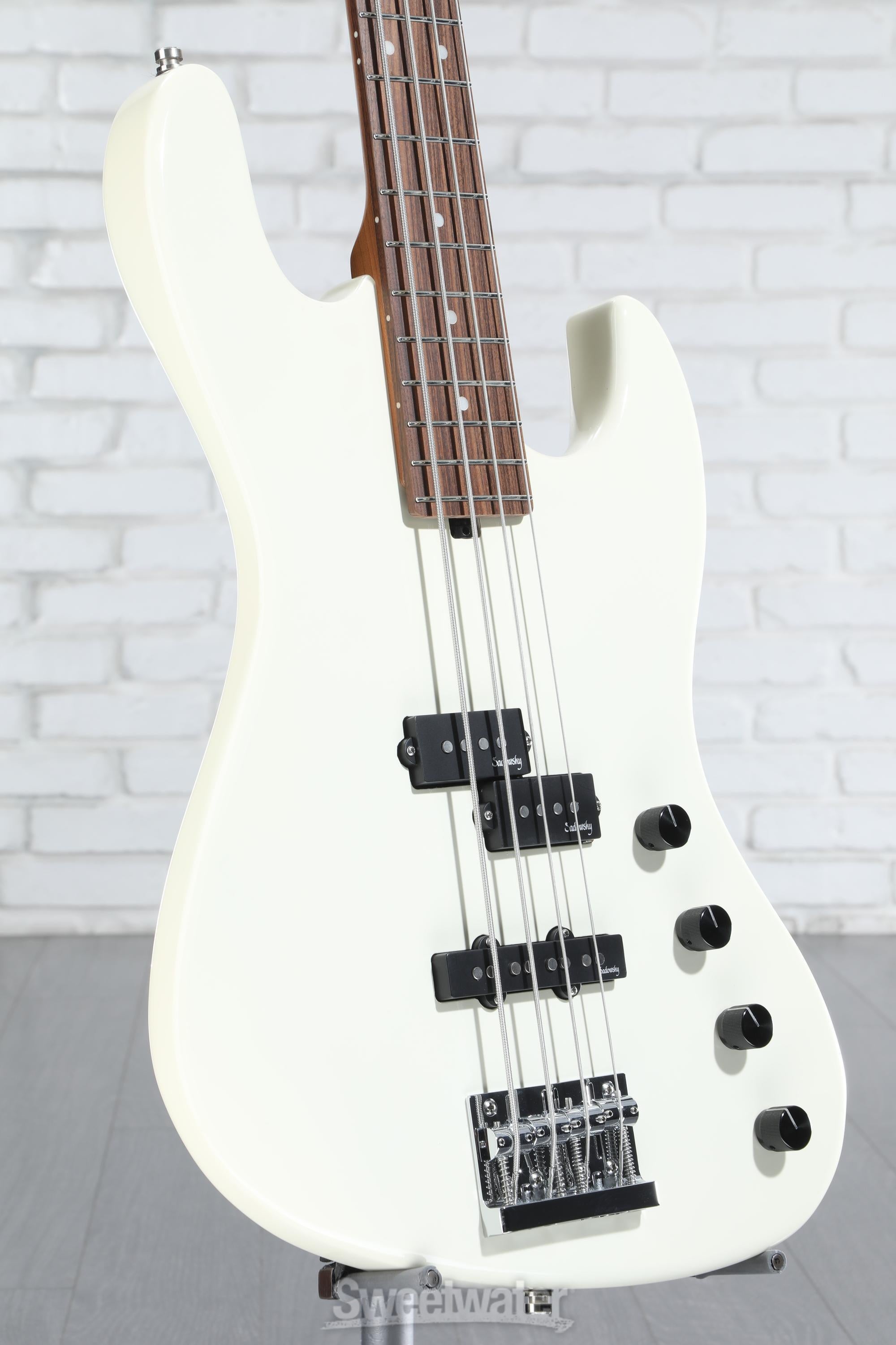 Sadowsky MetroExpress 21-fret Verdine White Artist Line Bass, 4