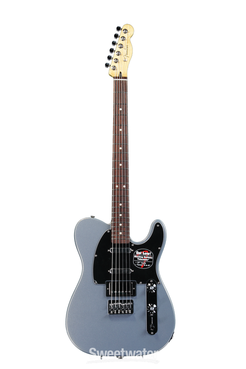 Fender Blacktop Tele Baritone - Ghost Silver | Sweetwater Fender Blacktop Tele Baritone - Ghost Silver | Sweetwater