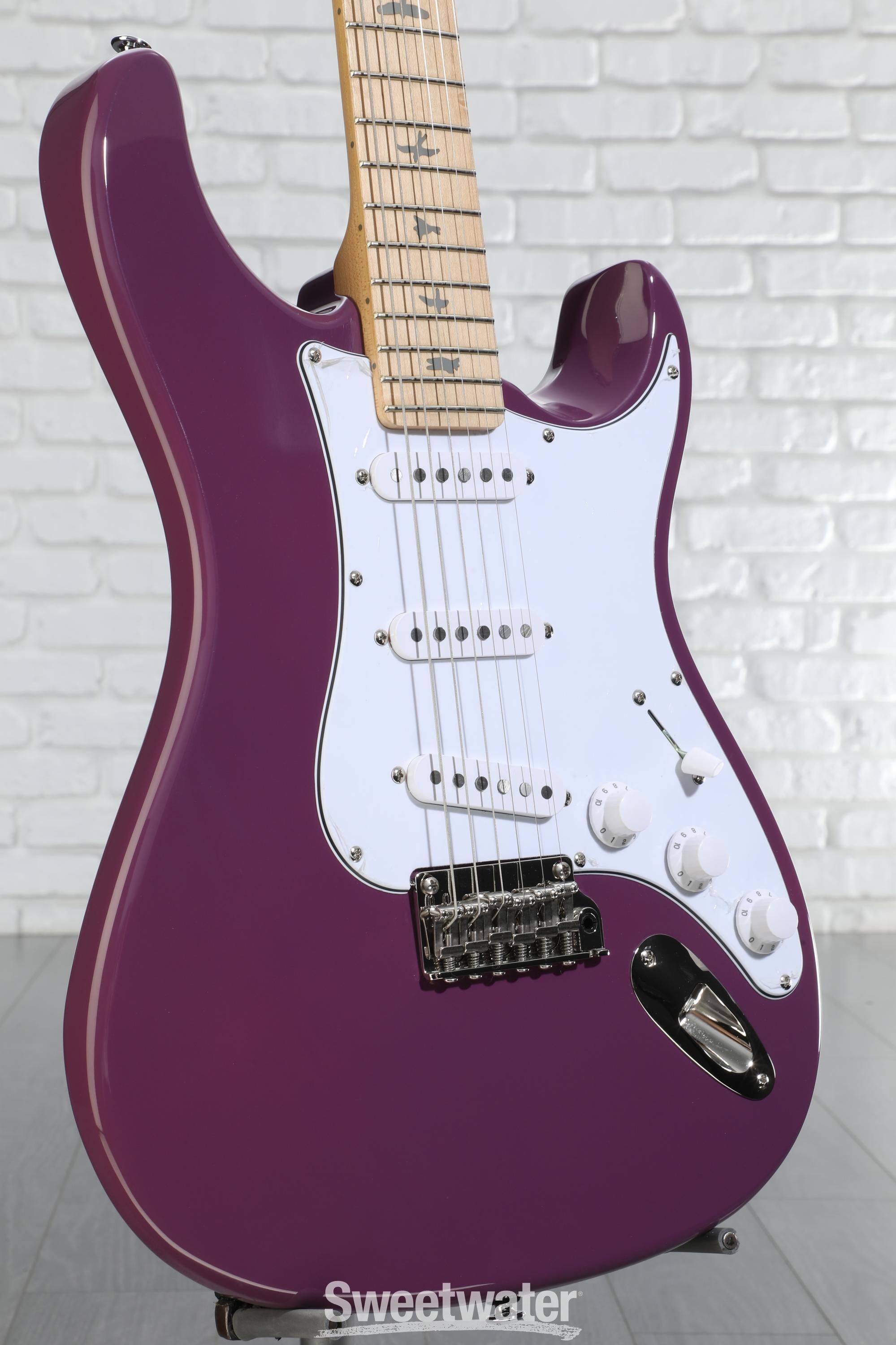 PRS SE Silver Sky Maple - Summit Purple