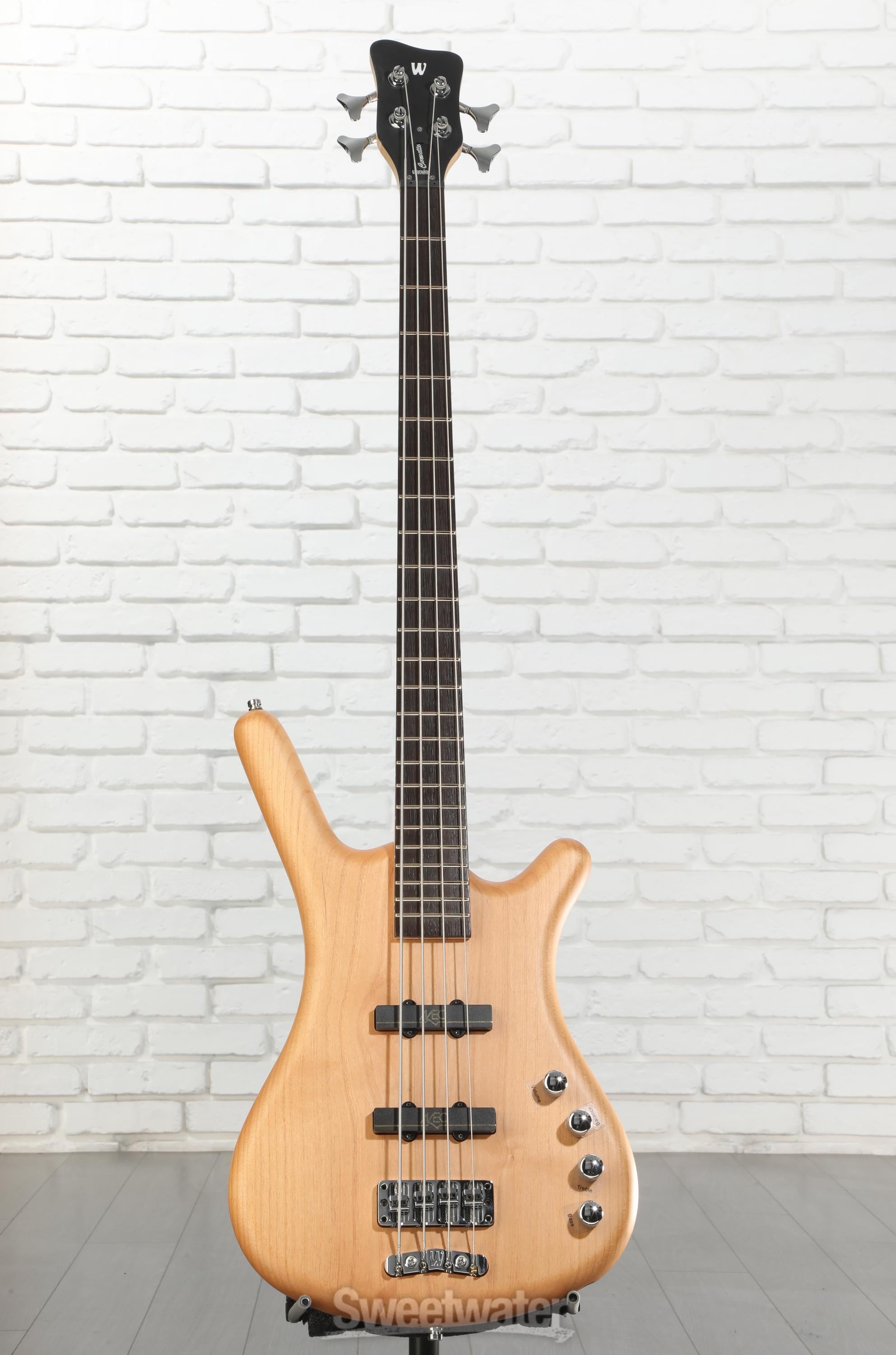 Warwick RockBass Corvette Basic Bass Guitar - Natural | Sweetwater