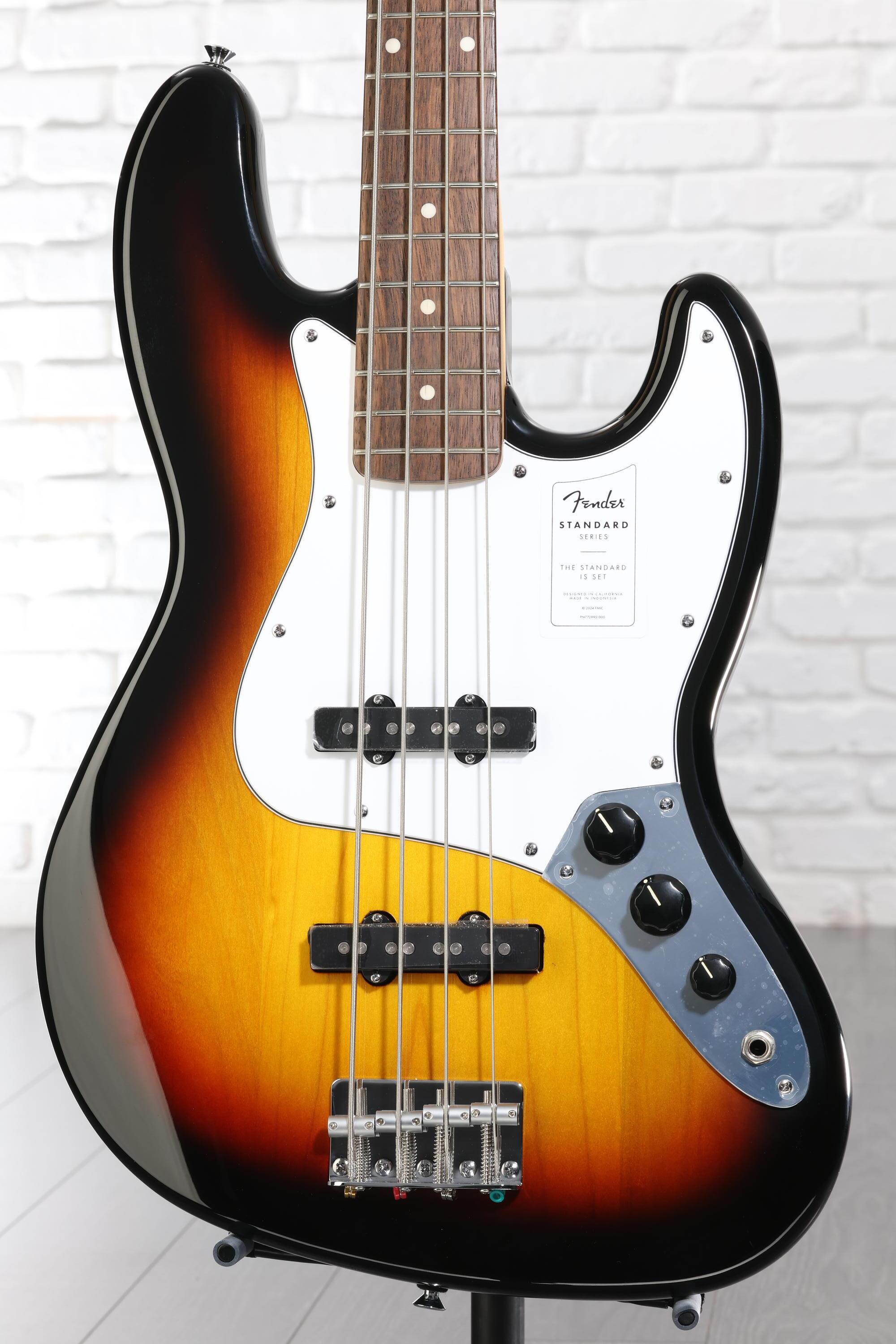 Fender Jazz Bass サンバースト 4弦 Fender Standard Jazz Bass - 3-color Sunburst, Laurel Fingerboard
