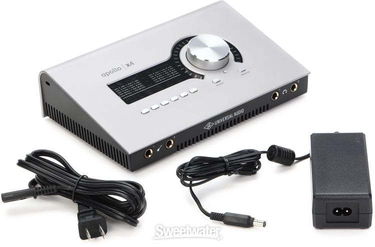 Universal Audio Apollo x4 Gen 2 Essentials+ 12x18 Thunderbolt Audio Interface with UAD DSP