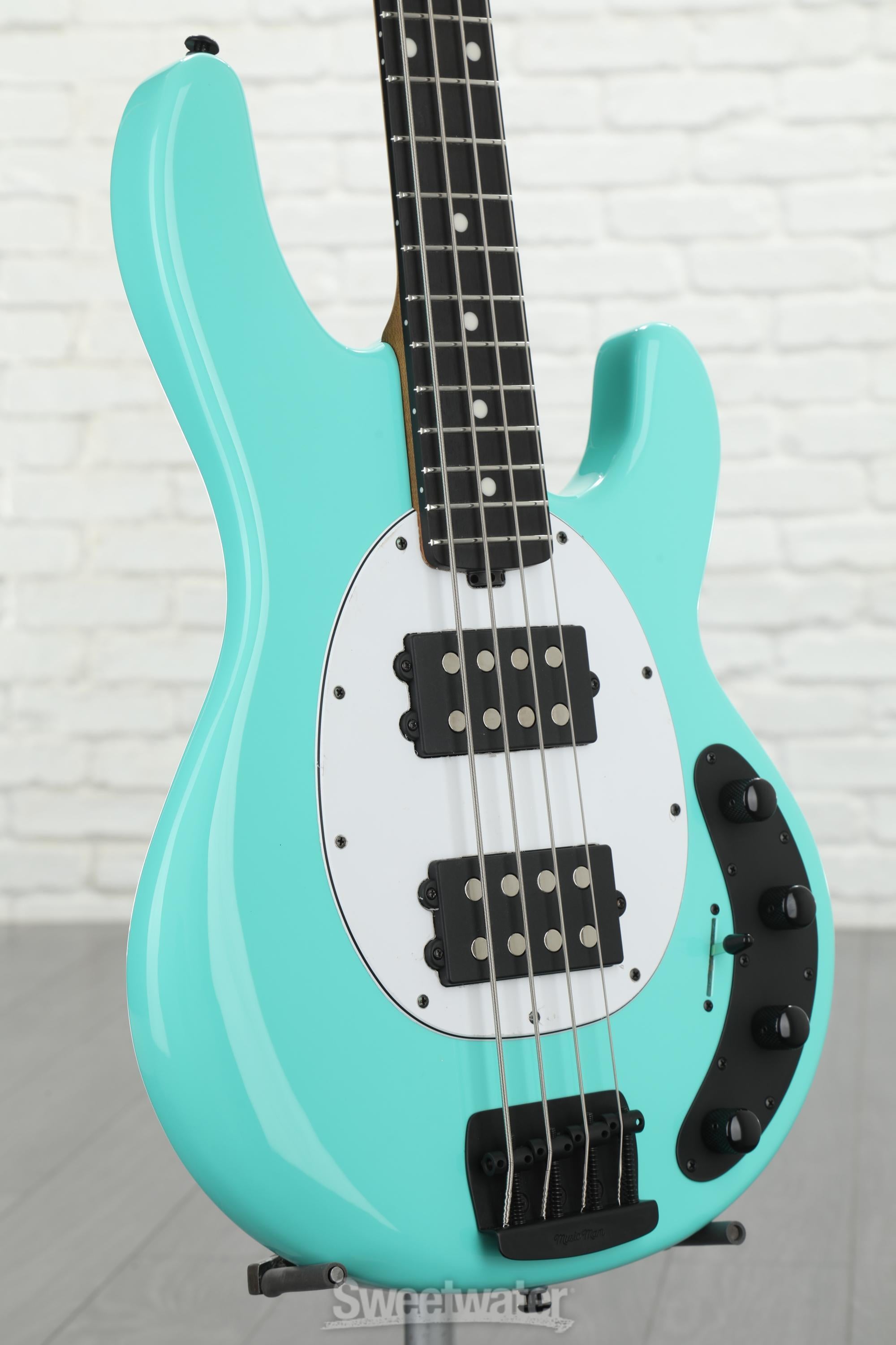 Ernie Ball Music Man StingRay Special HH Bass Guitar - Cruz Teal